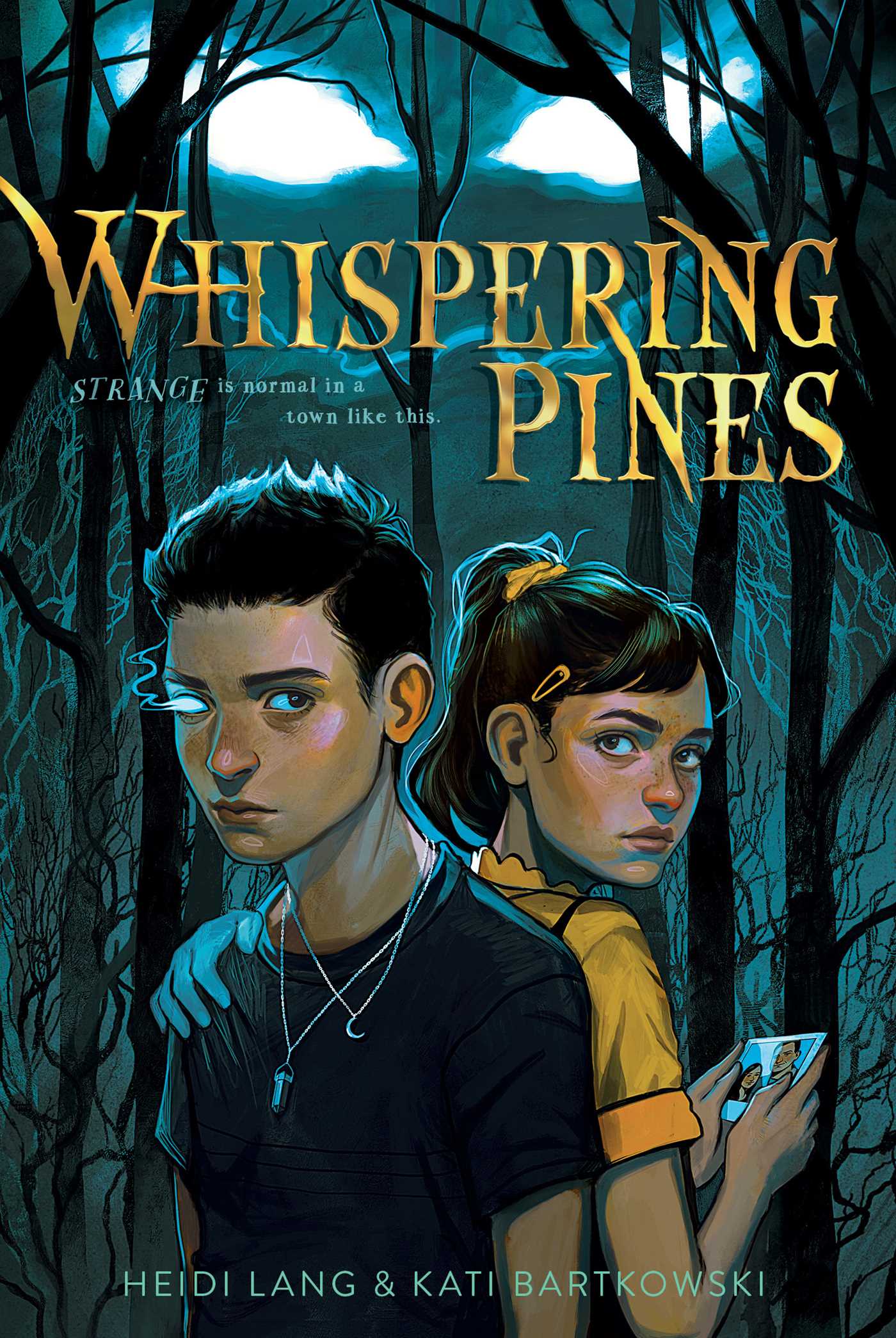 This image is the cover for the book Whispering Pines