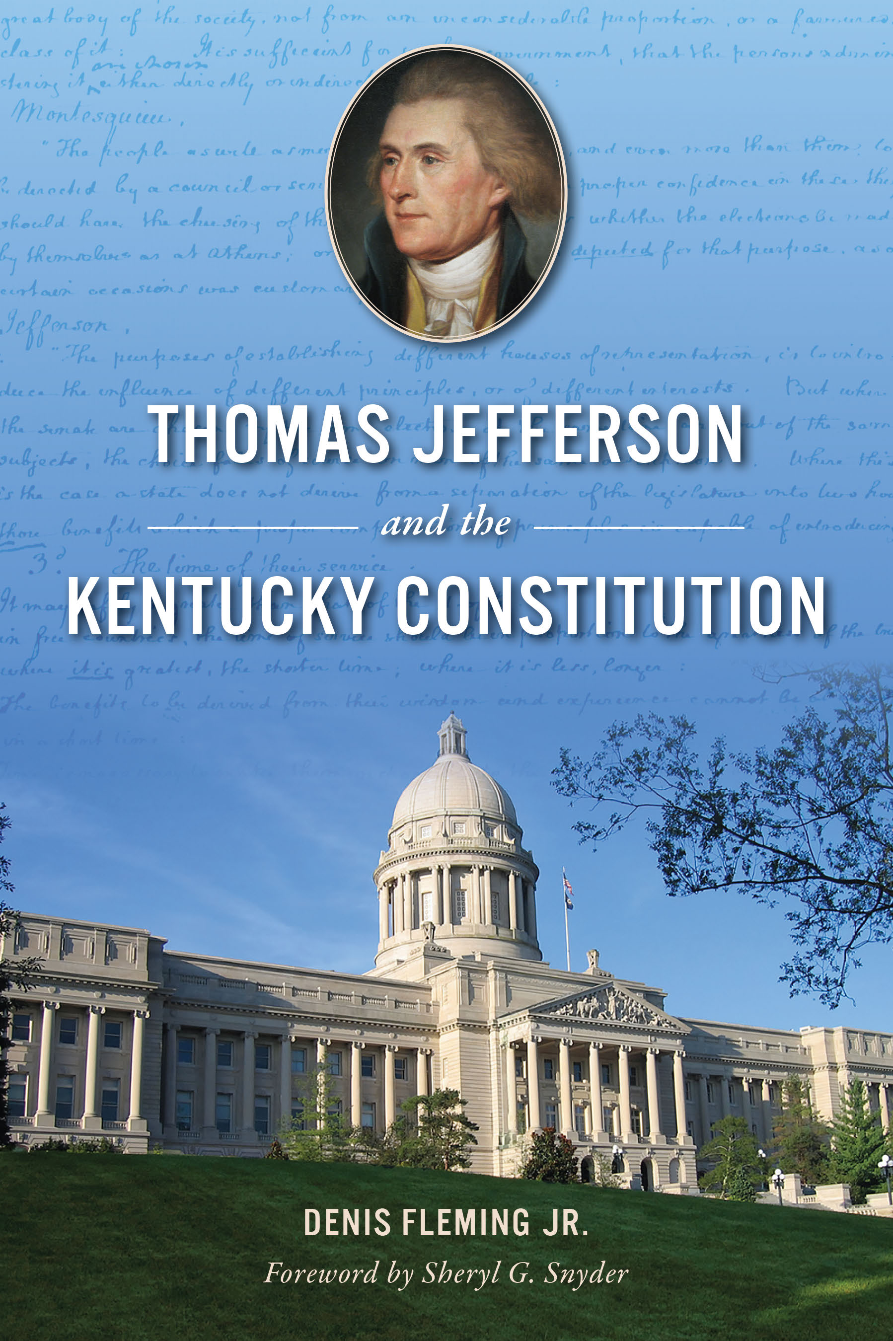 This image is the cover for the book Thomas Jefferson and the Kentucky Constitution