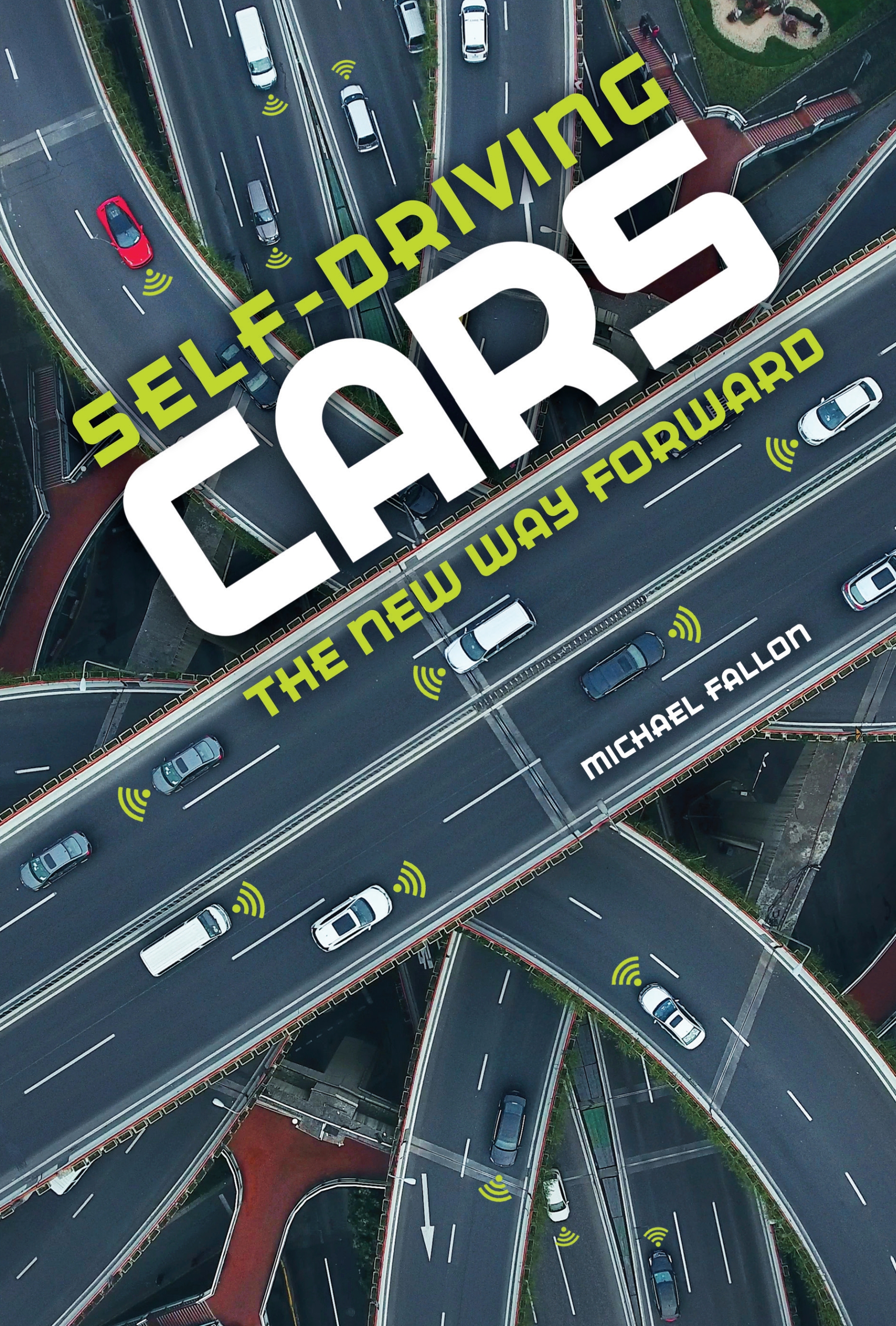 This image is the cover for the book Self-Driving Cars
