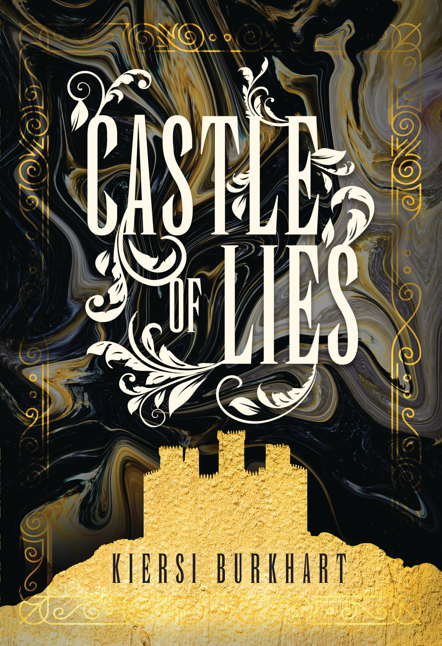 This image is the cover for the book Castle of Lies