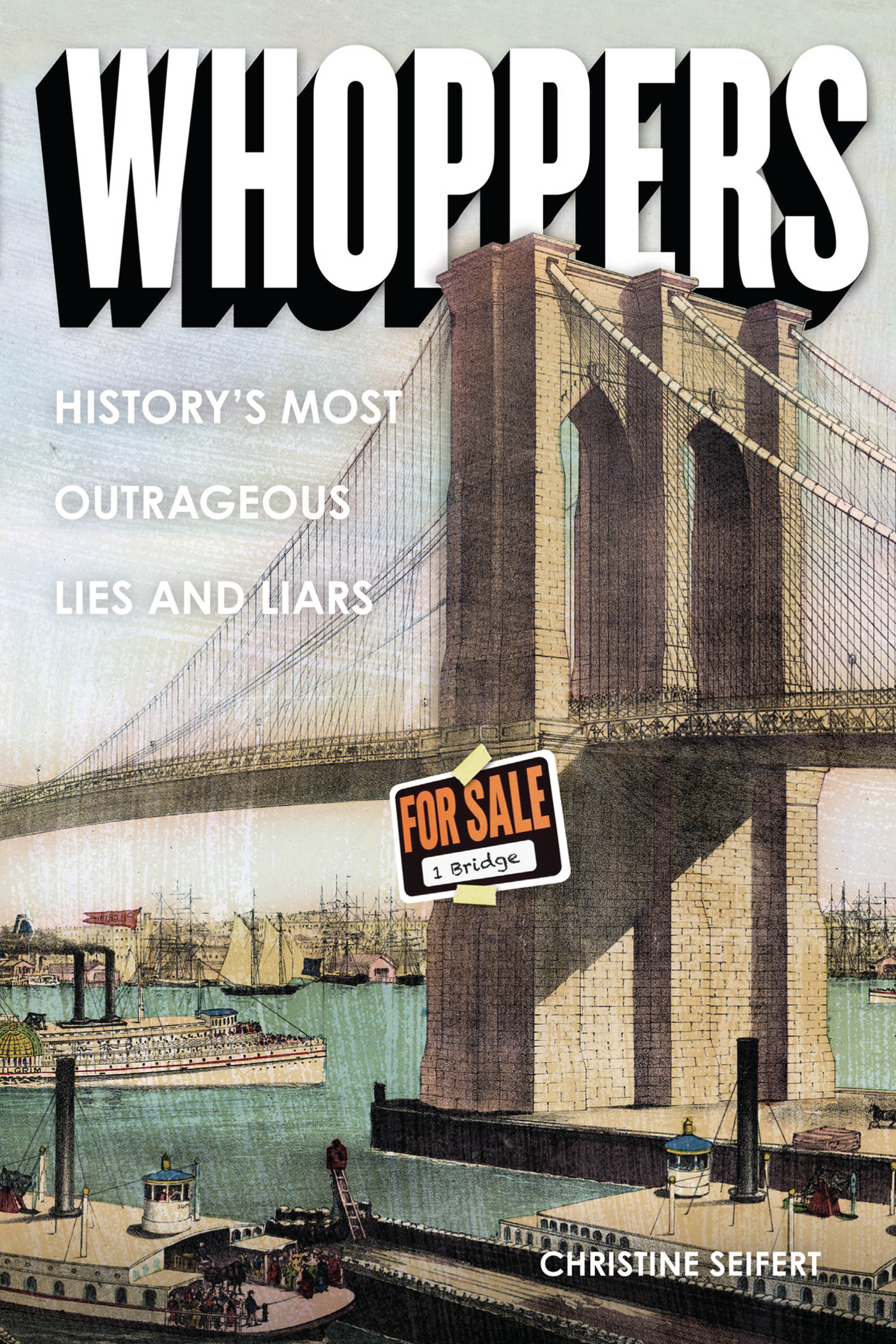 This image is the cover for the book Whoppers