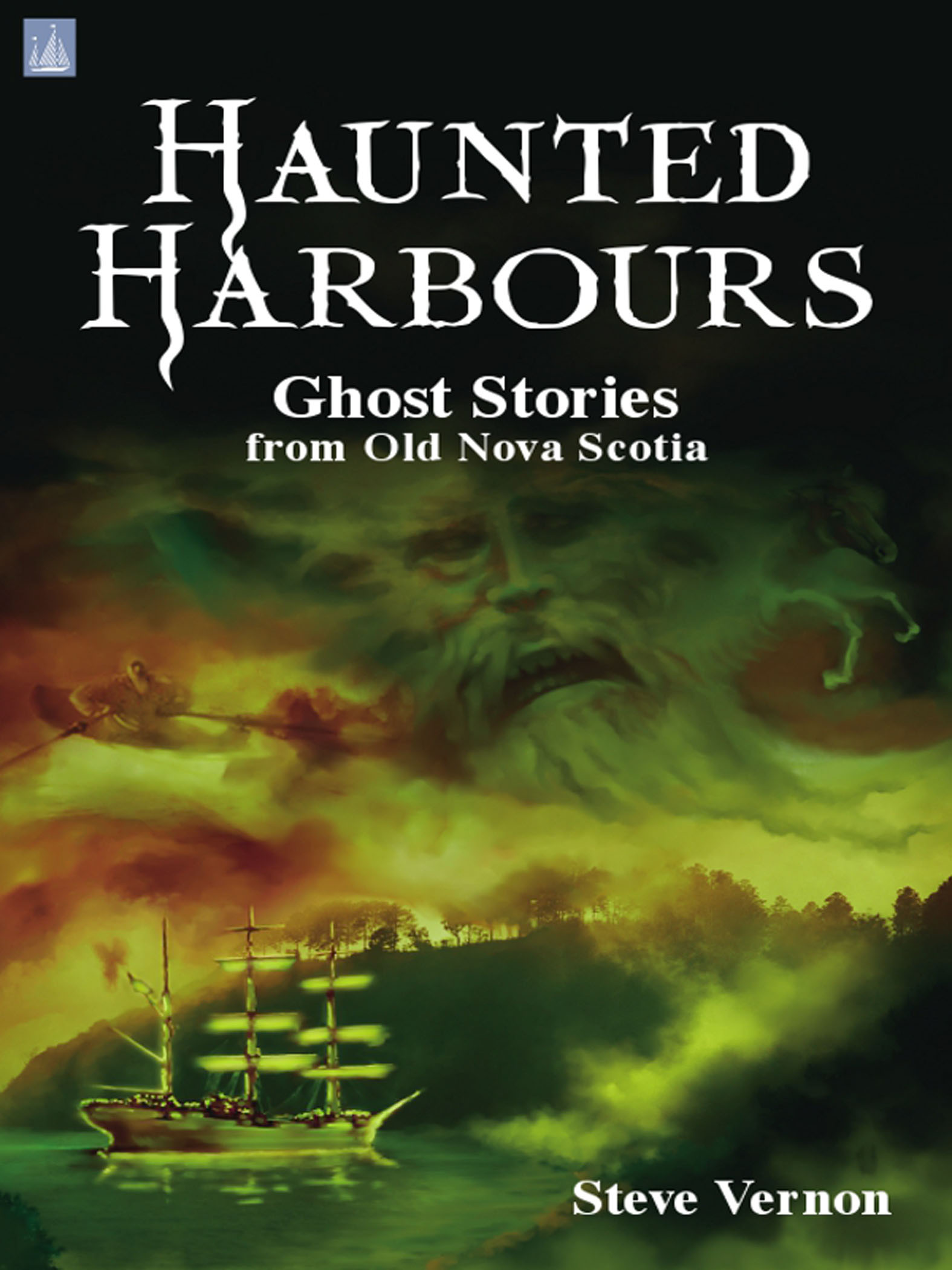 This image is the cover for the book Haunted Harbours