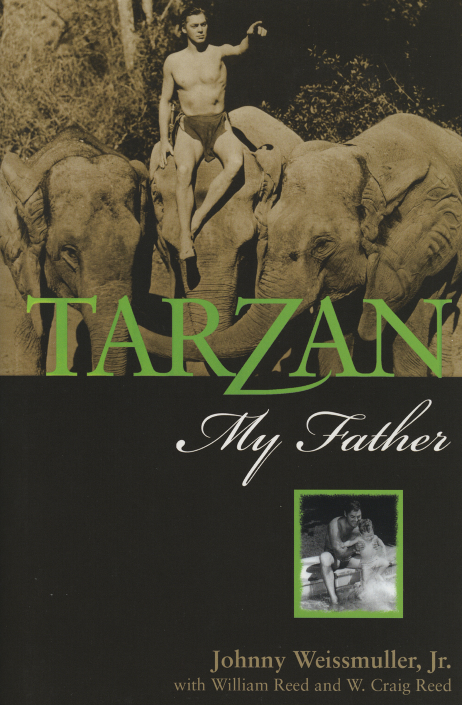 This image is the cover for the book Tarzan, My Father
