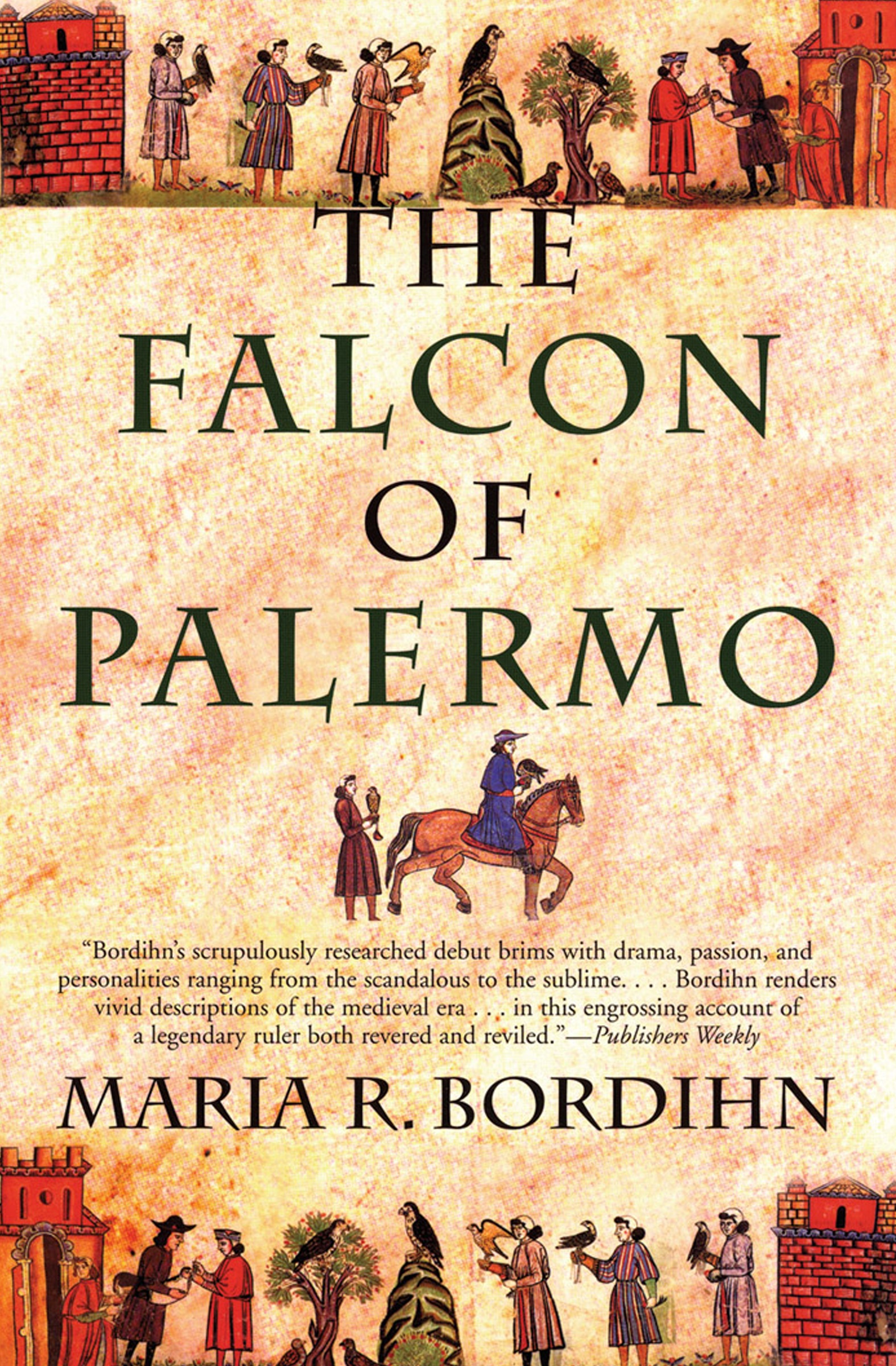 This image is the cover for the book Falcon of Palermo