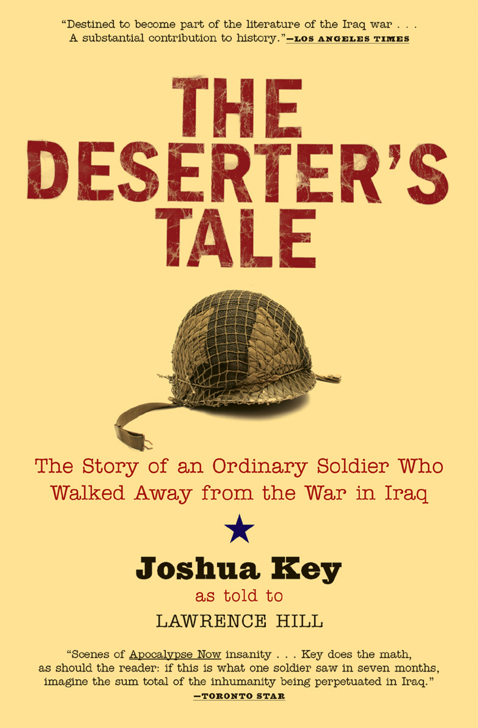 This image is the cover for the book Deserter's Tale