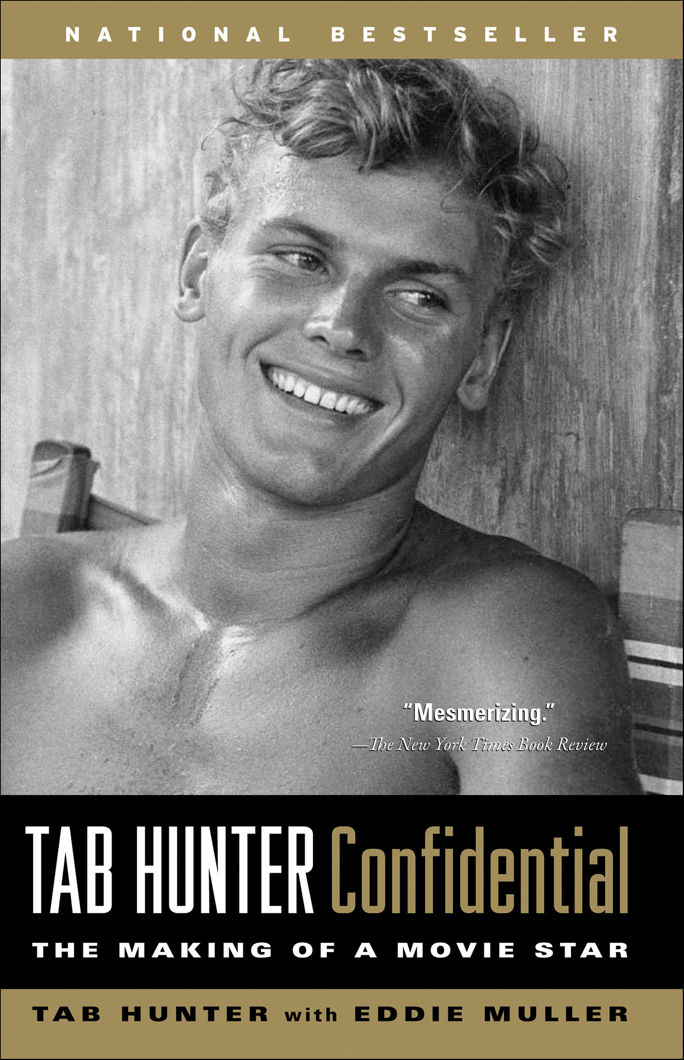 This image is the cover for the book Tab Hunter Confidential