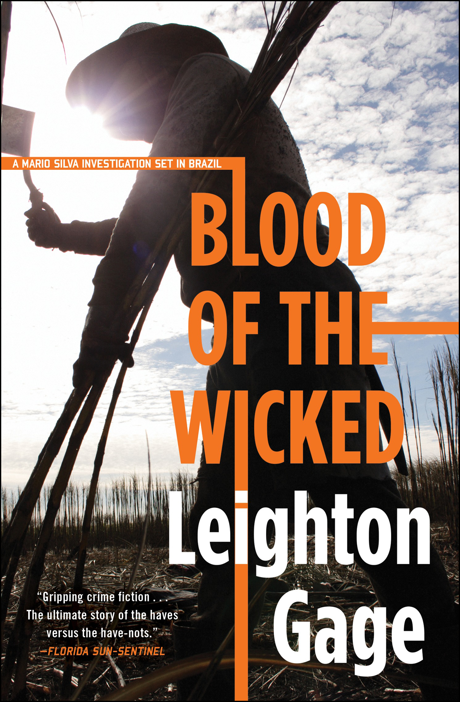 This image is the cover for the book Blood of the Wicked, A Chief Inspector Mario Silva Investigation
