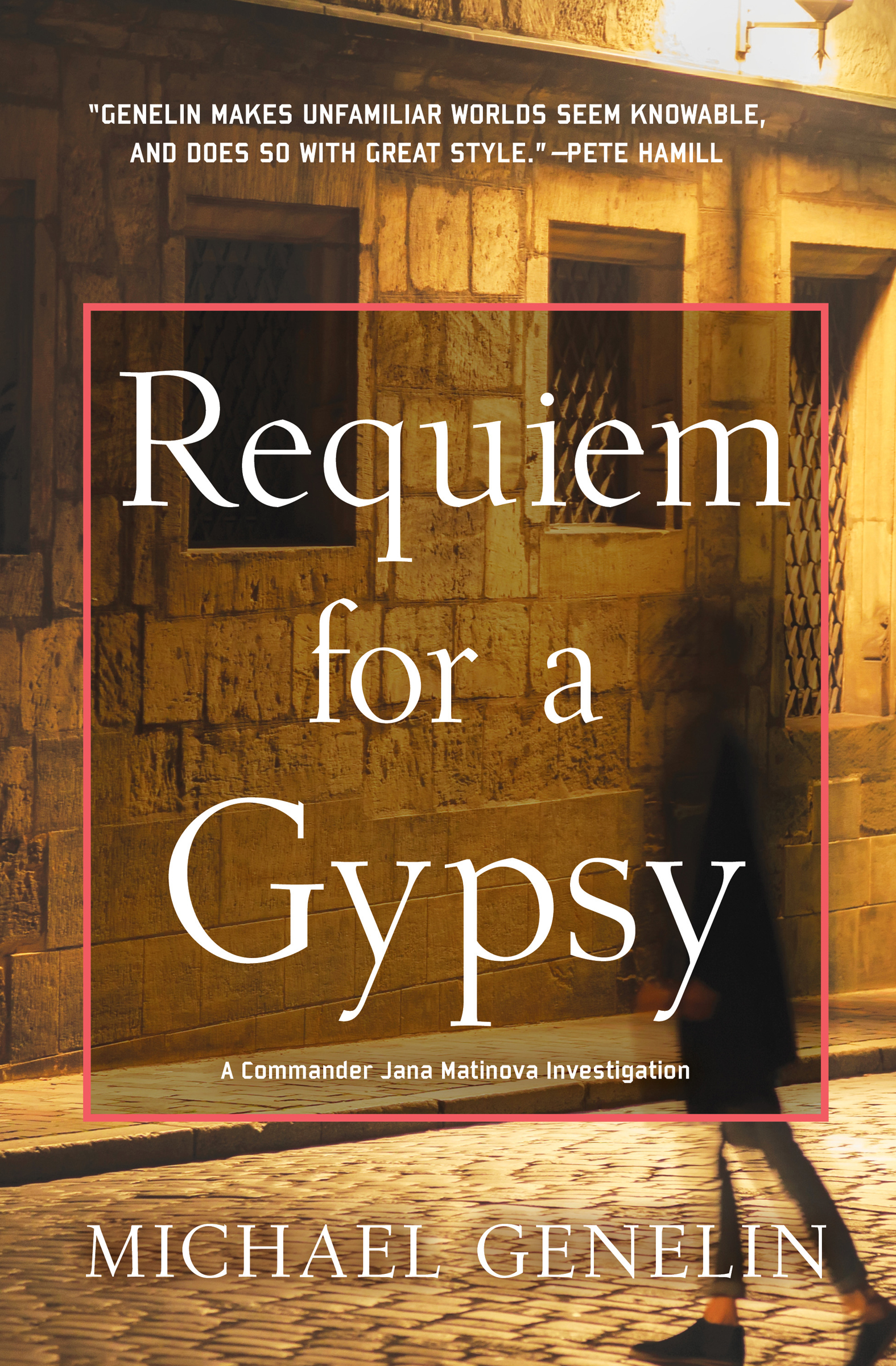 This image is the cover for the book Requiem for a Gypsy, A Commander Jana Matinova Investigation
