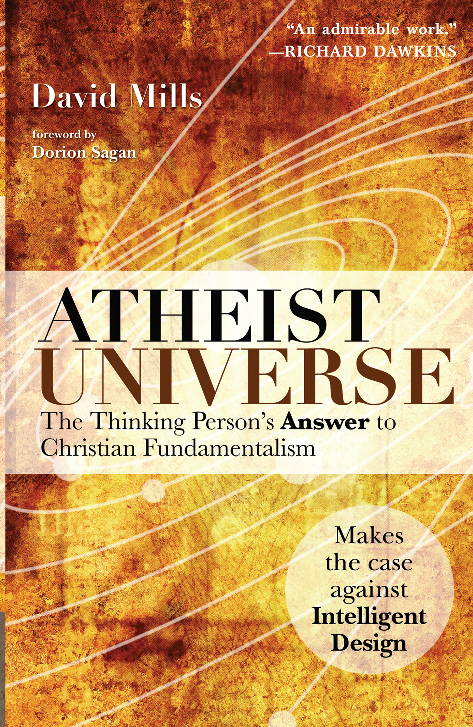 This image is the cover for the book Atheist Universe