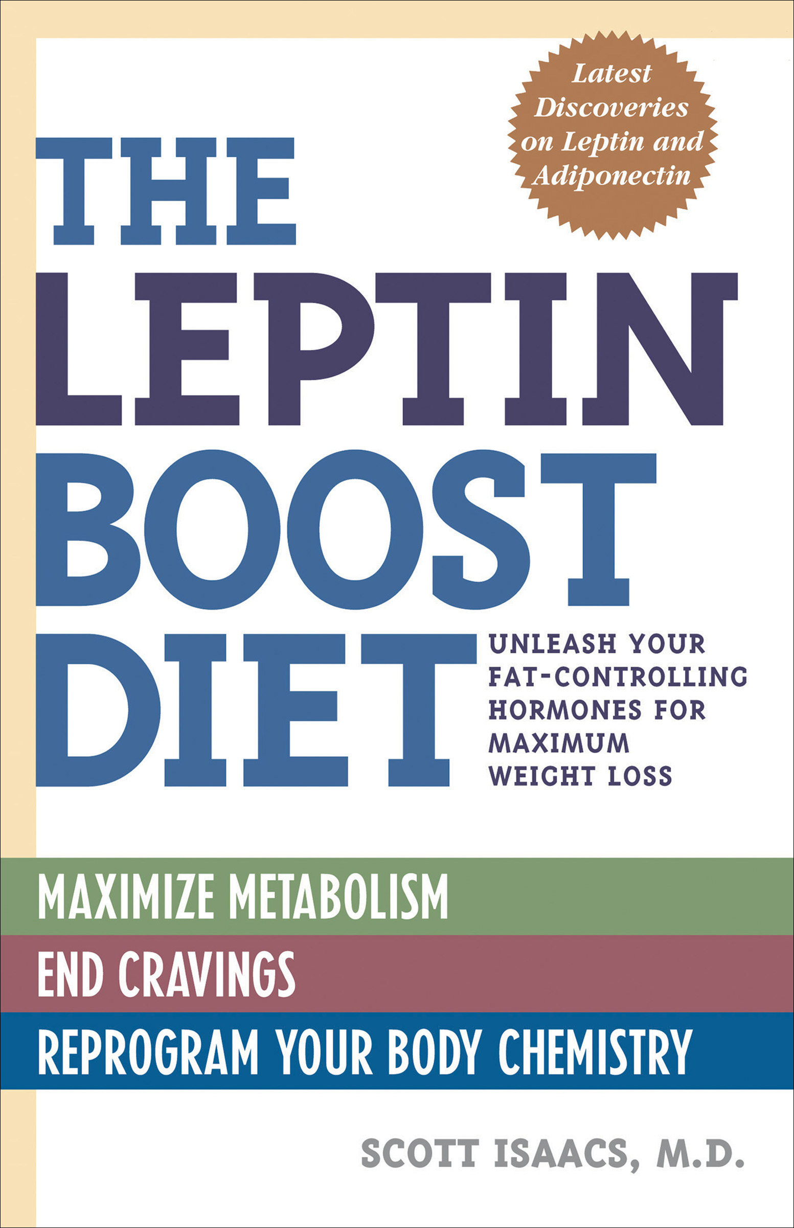 This image is the cover for the book Leptin Boost Diet