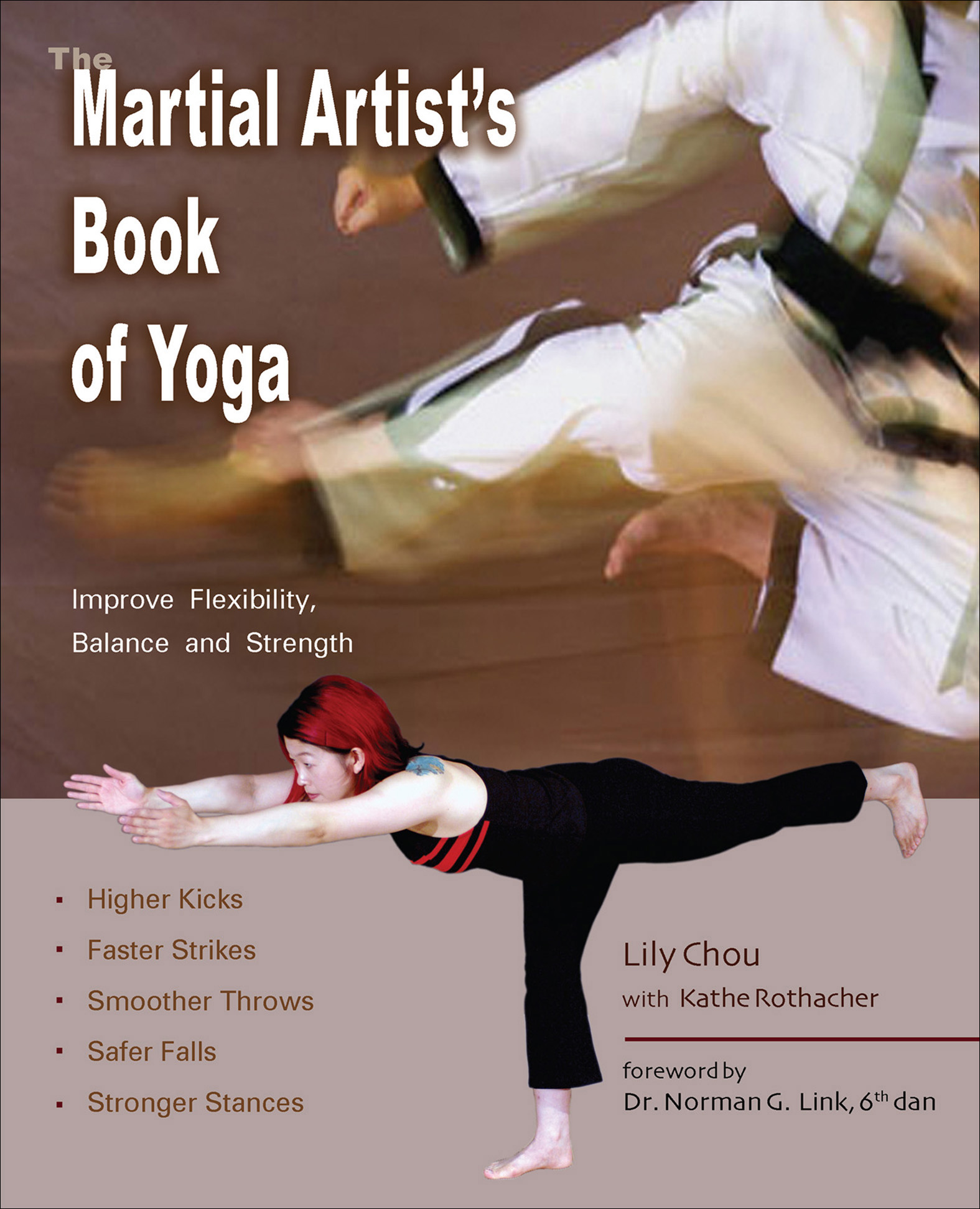 This image is the cover for the book Martial Artist's Book of Yoga