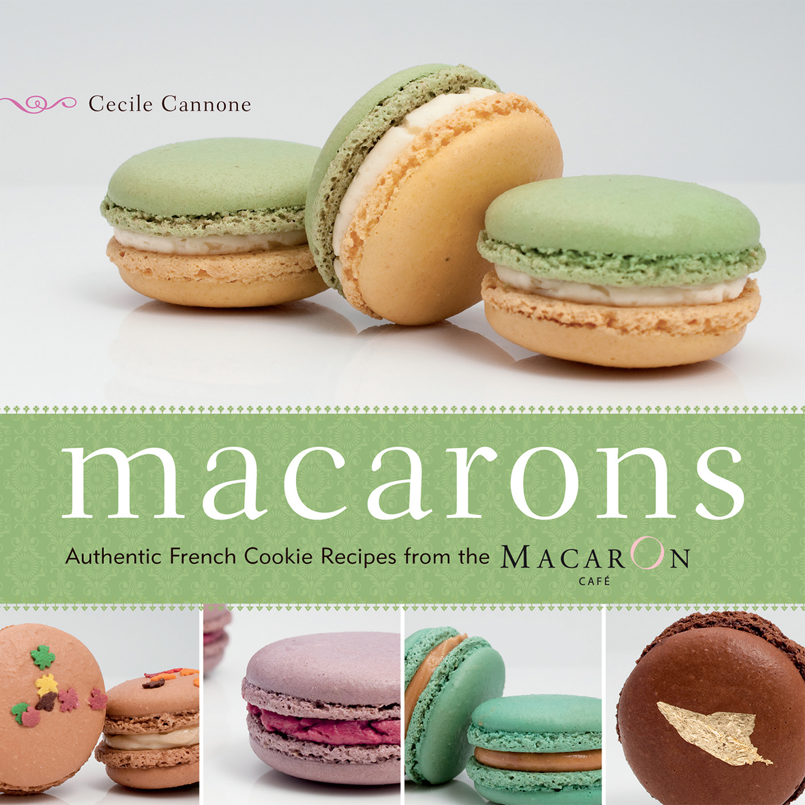This image is the cover for the book Macarons