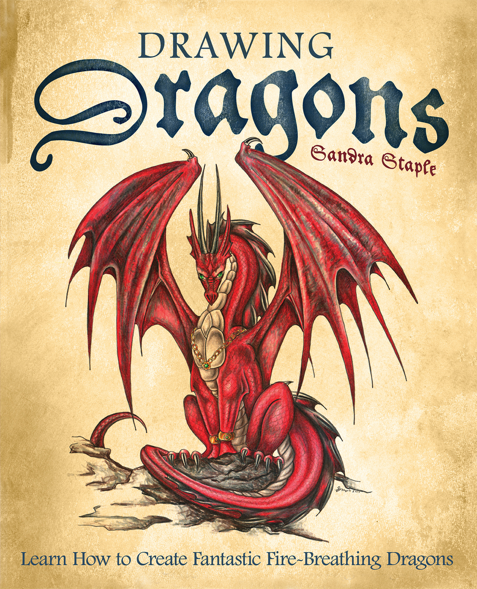 This image is the cover for the book Drawing Dragons, How to Draw Books