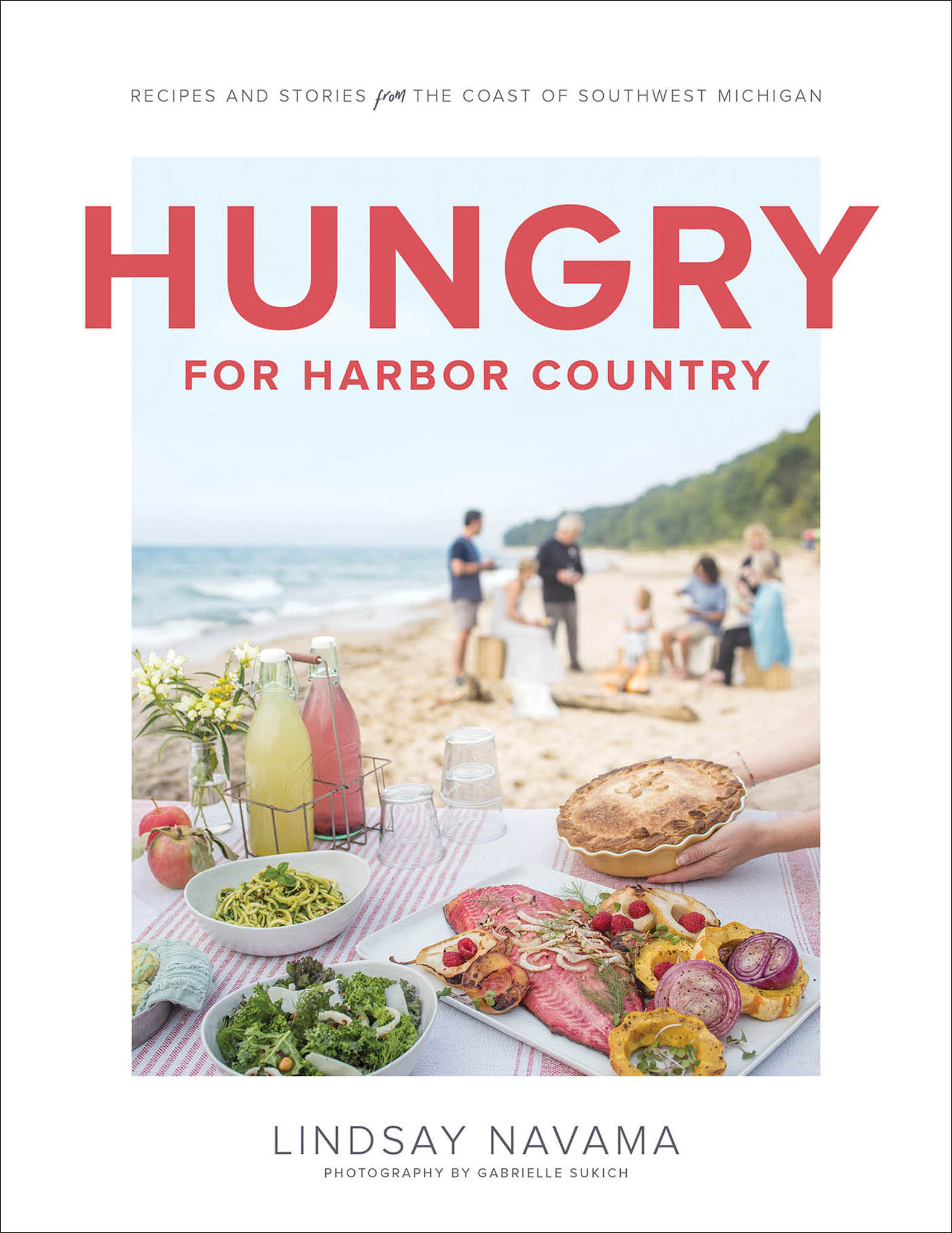 This image is the cover for the book Hungry for Harbor Country