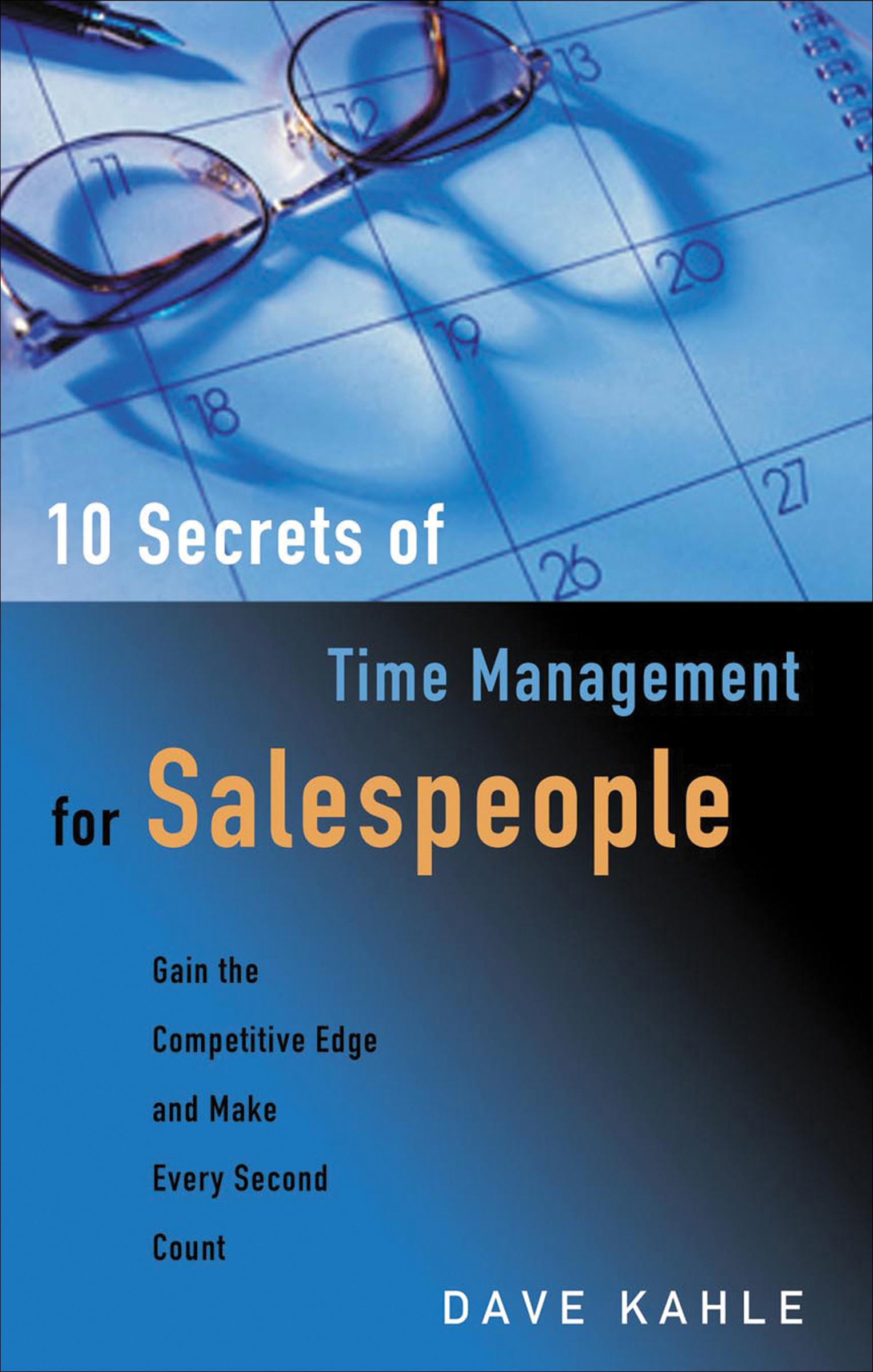 This image is the cover for the book 10 Secrets of Time Management for Salespeople