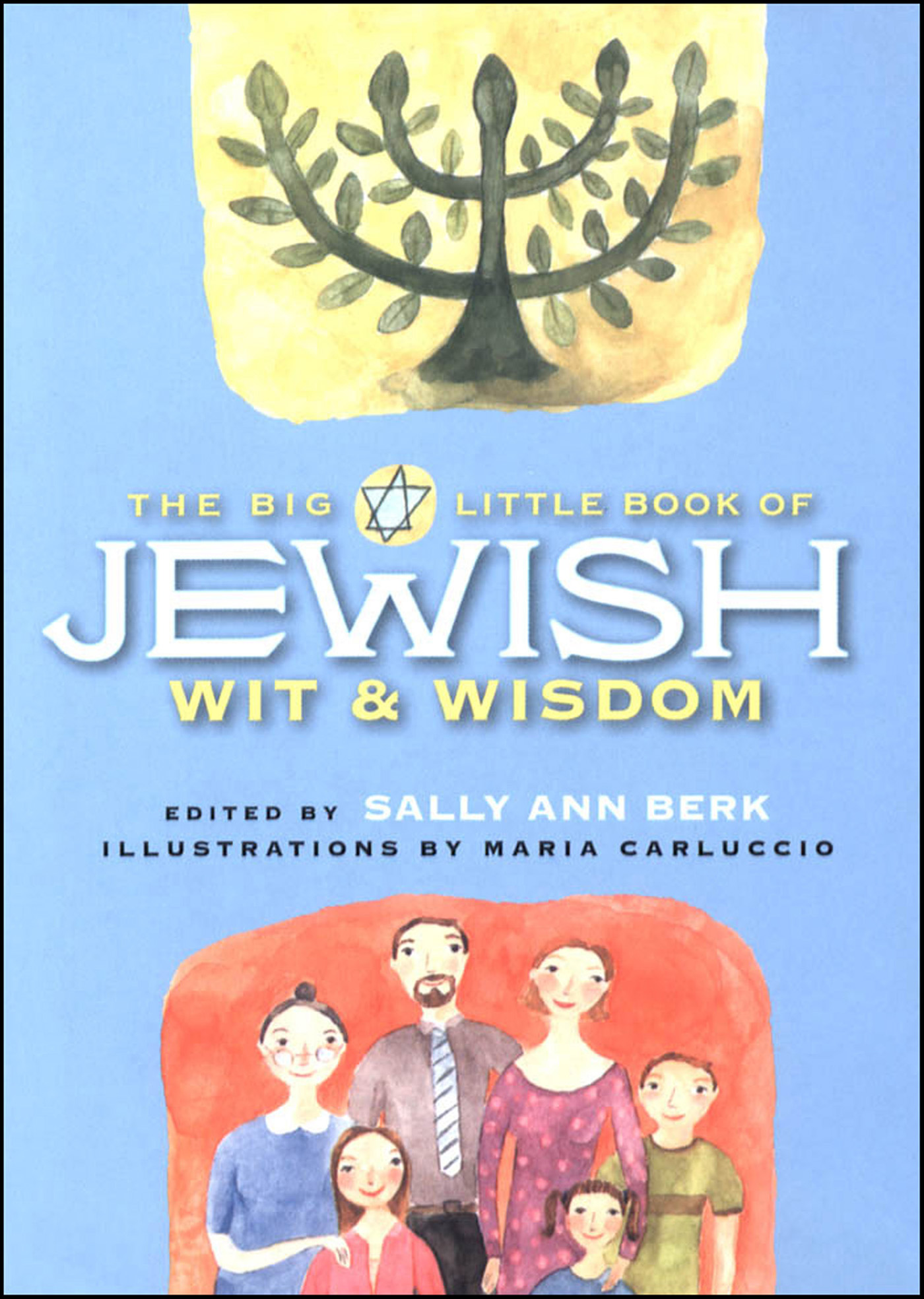 This image is the cover for the book Big Little Book of Jewish Wit & Wisdom