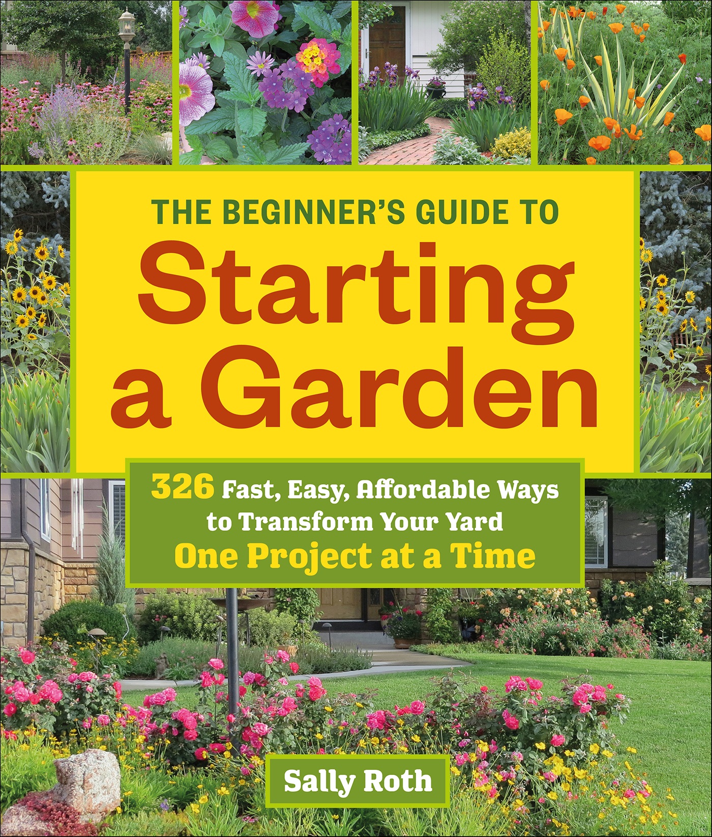 This image is the cover for the book Beginner's Guide to Starting a Garden