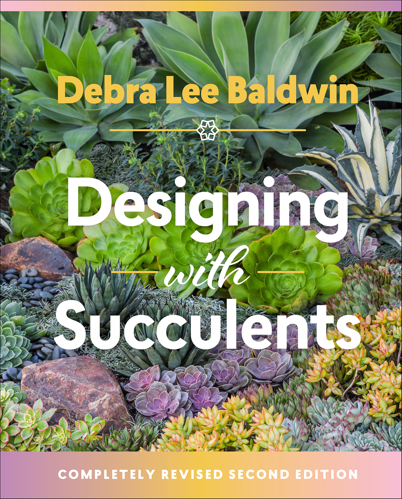 This image is the cover for the book Designing with Succulents