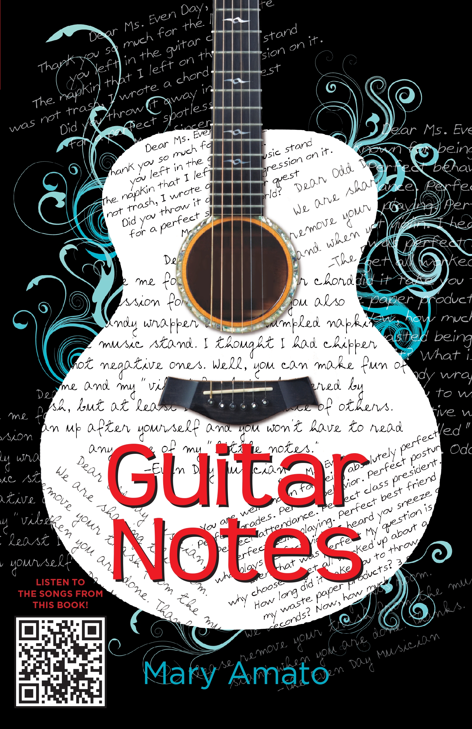 This image is the cover for the book Guitar Notes