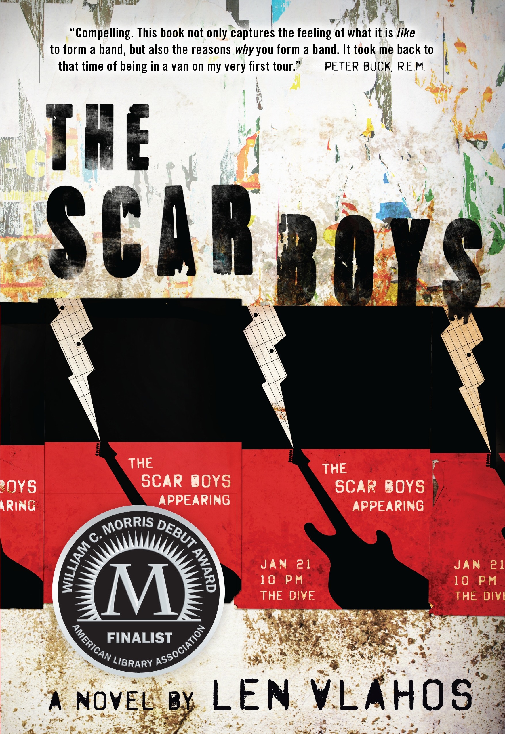This image is the cover for the book Scar Boys