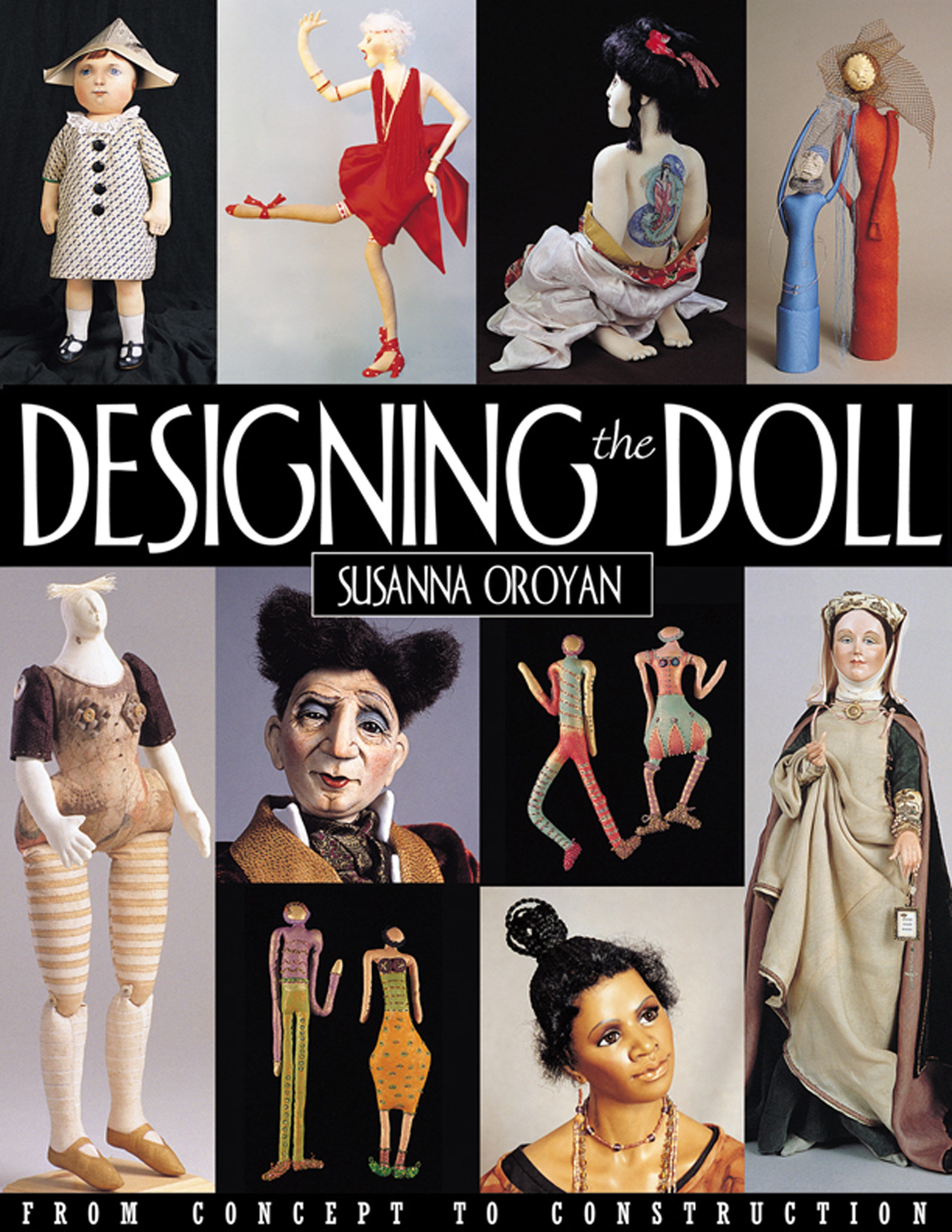 This image is the cover for the book Designing the Doll