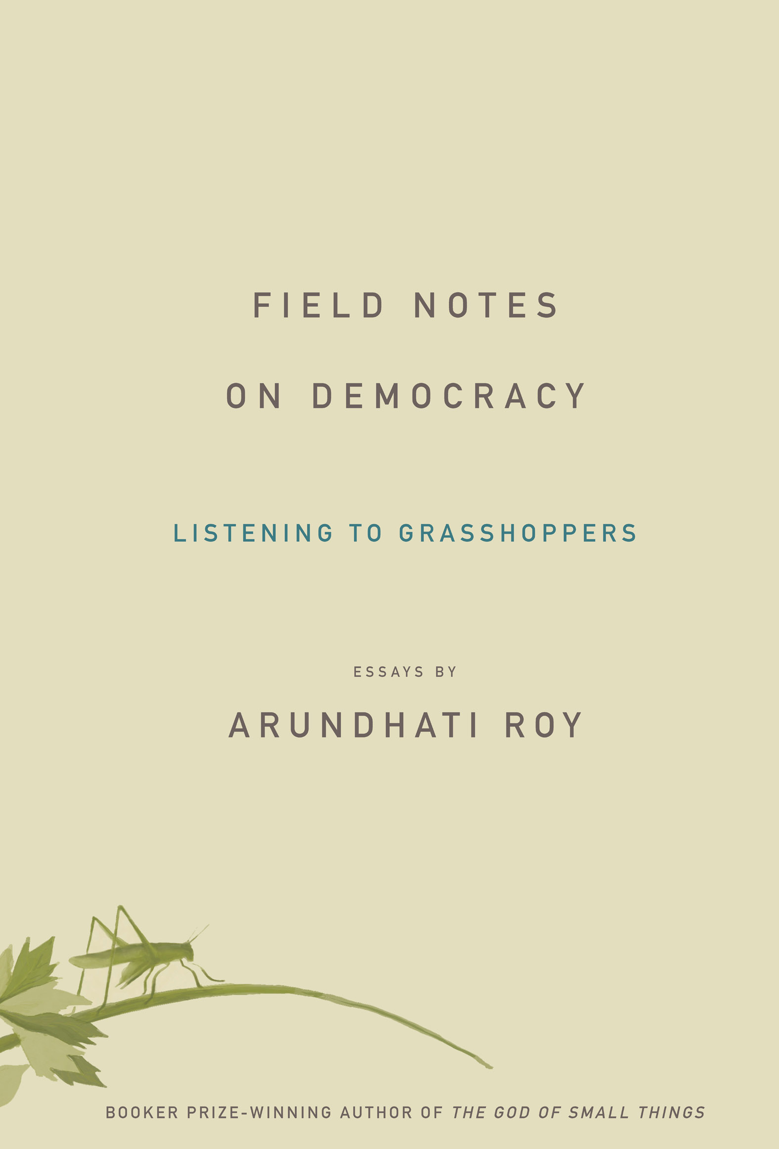This image is the cover for the book Field Notes on Democracy