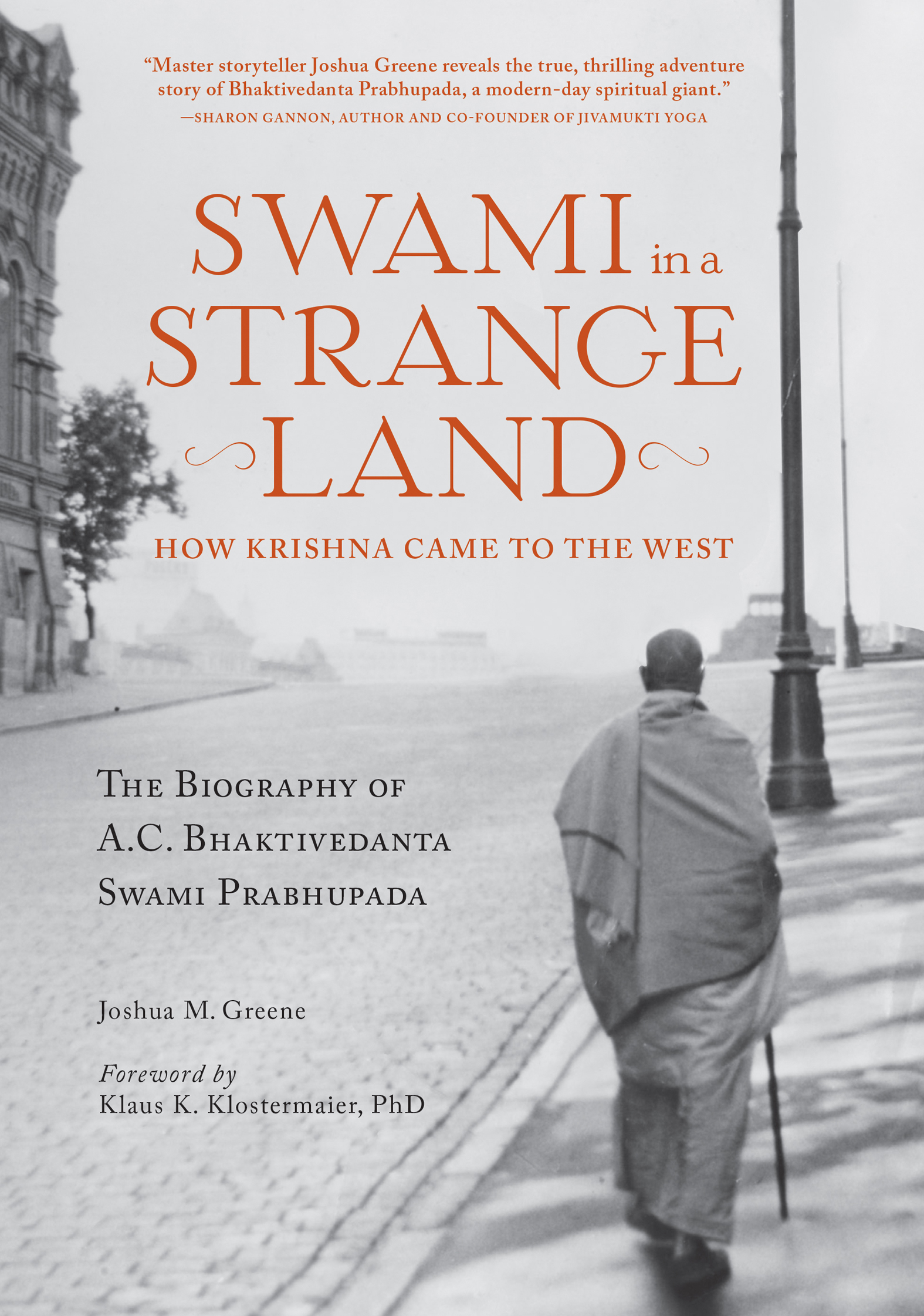 This image is the cover for the book Swami in a Strange Land