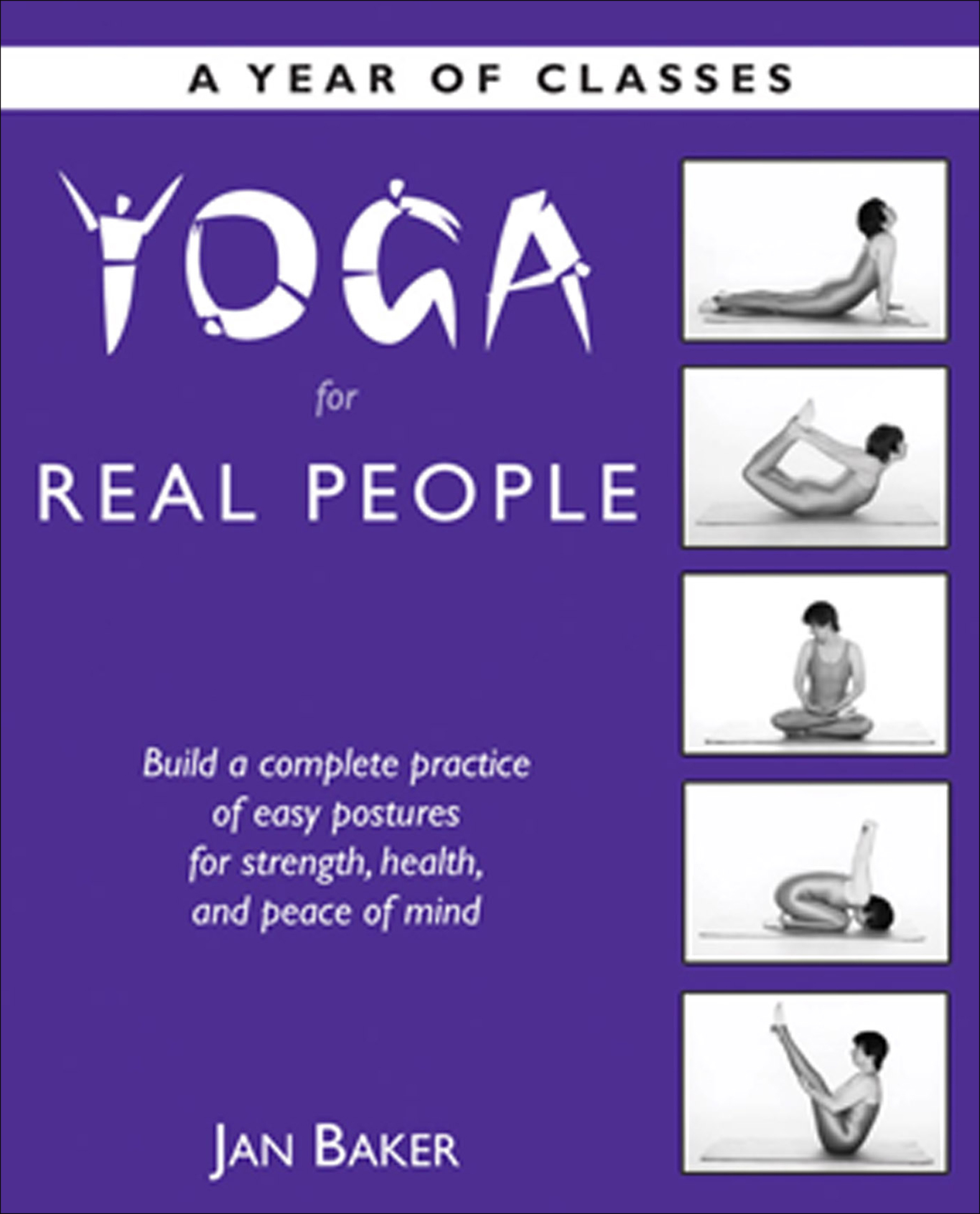 This image is the cover for the book Yoga for Real People
