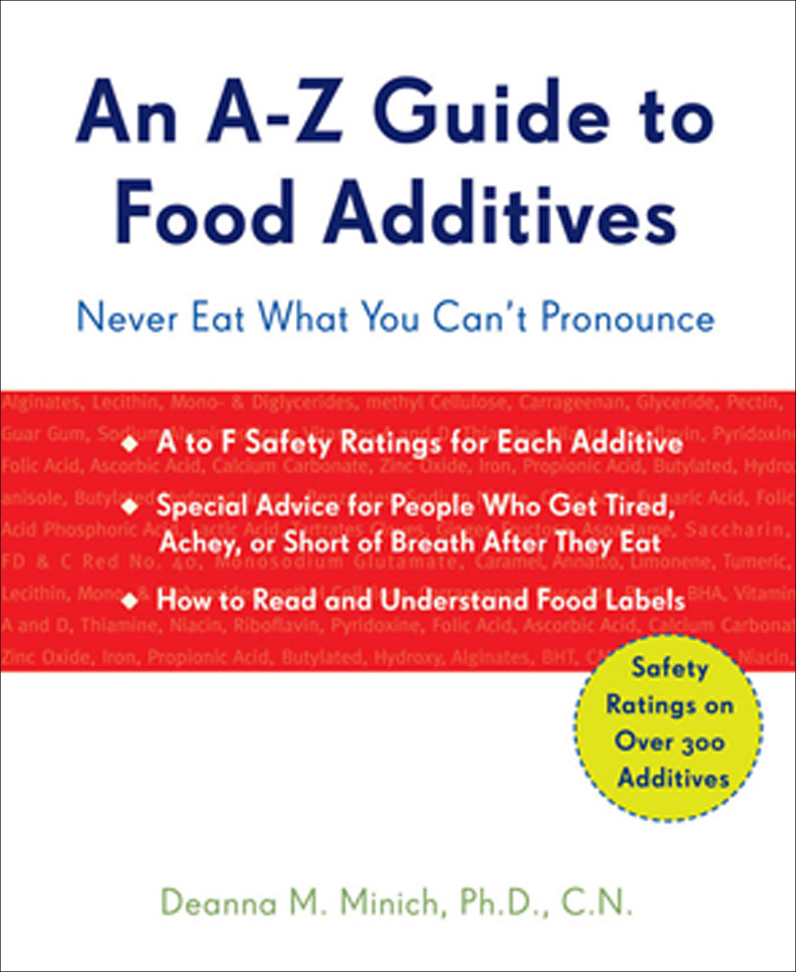 This image is the cover for the book A–Z Guide to Food Additives