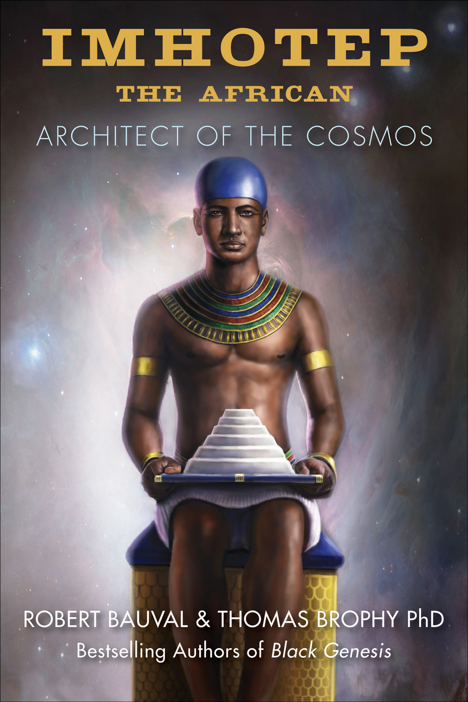 This image is the cover for the book Imhotep the African