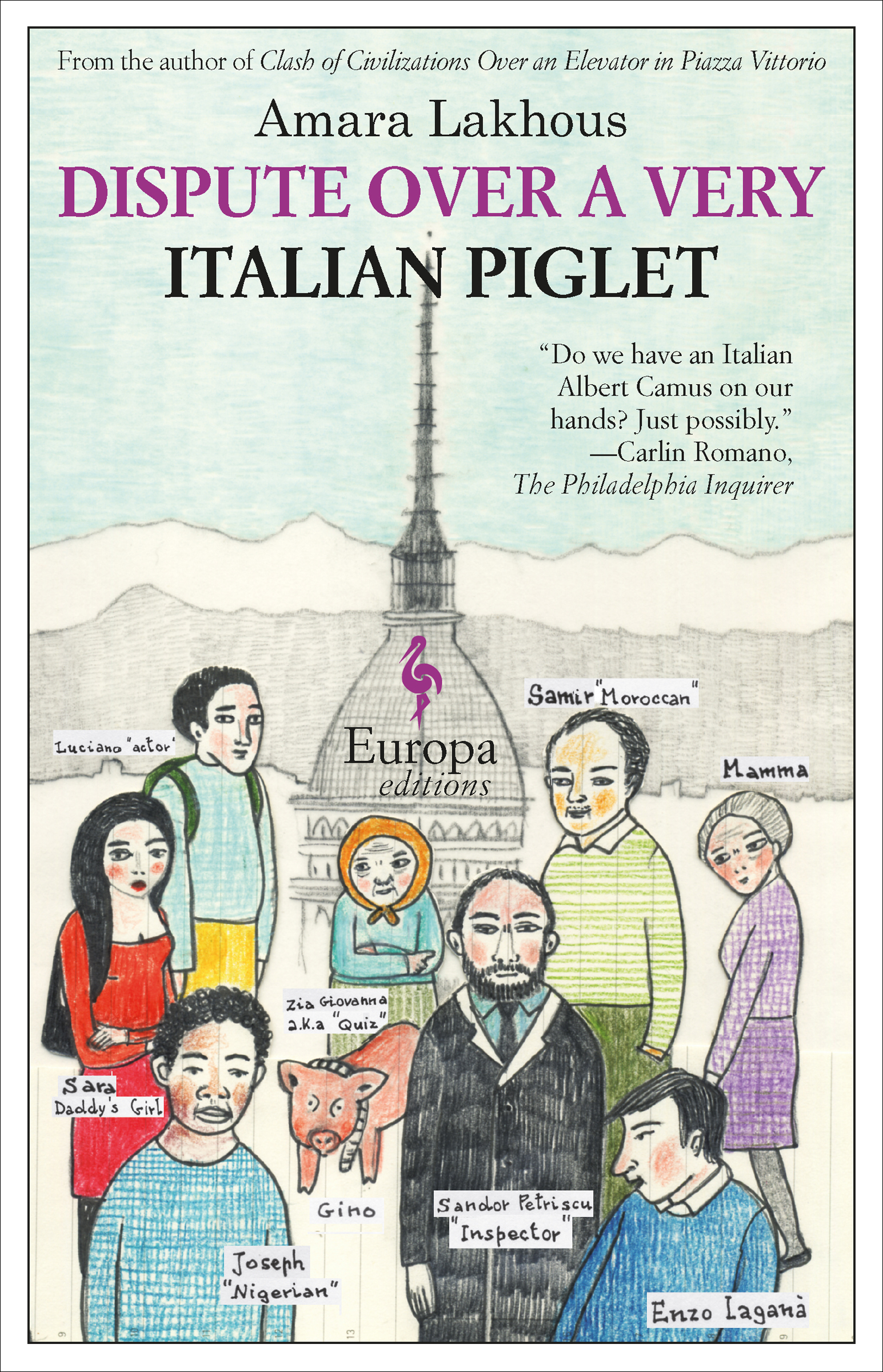This image is the cover for the book Dispute Over a Very Italian Piglet