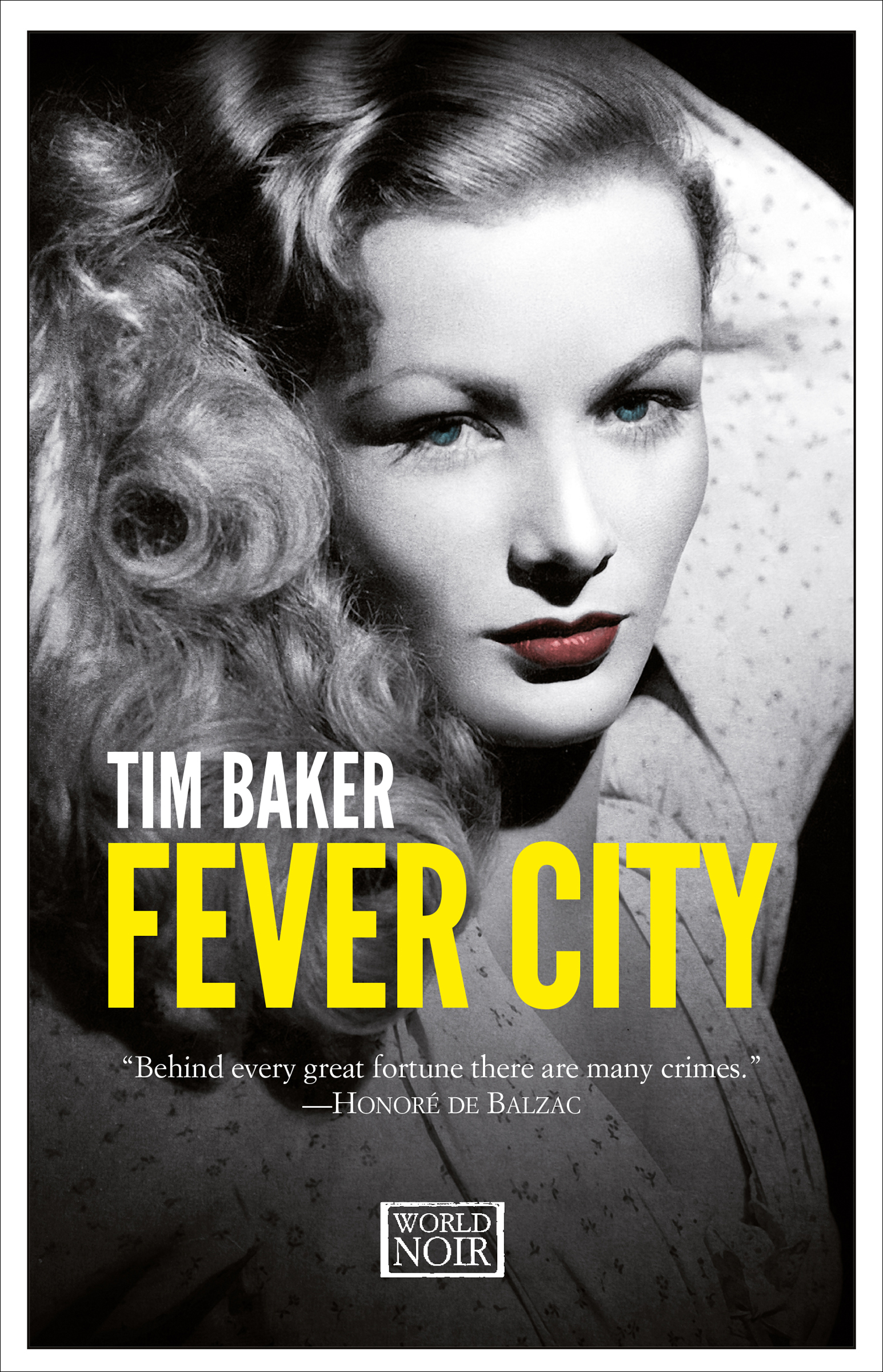 This image is the cover for the book Fever City
