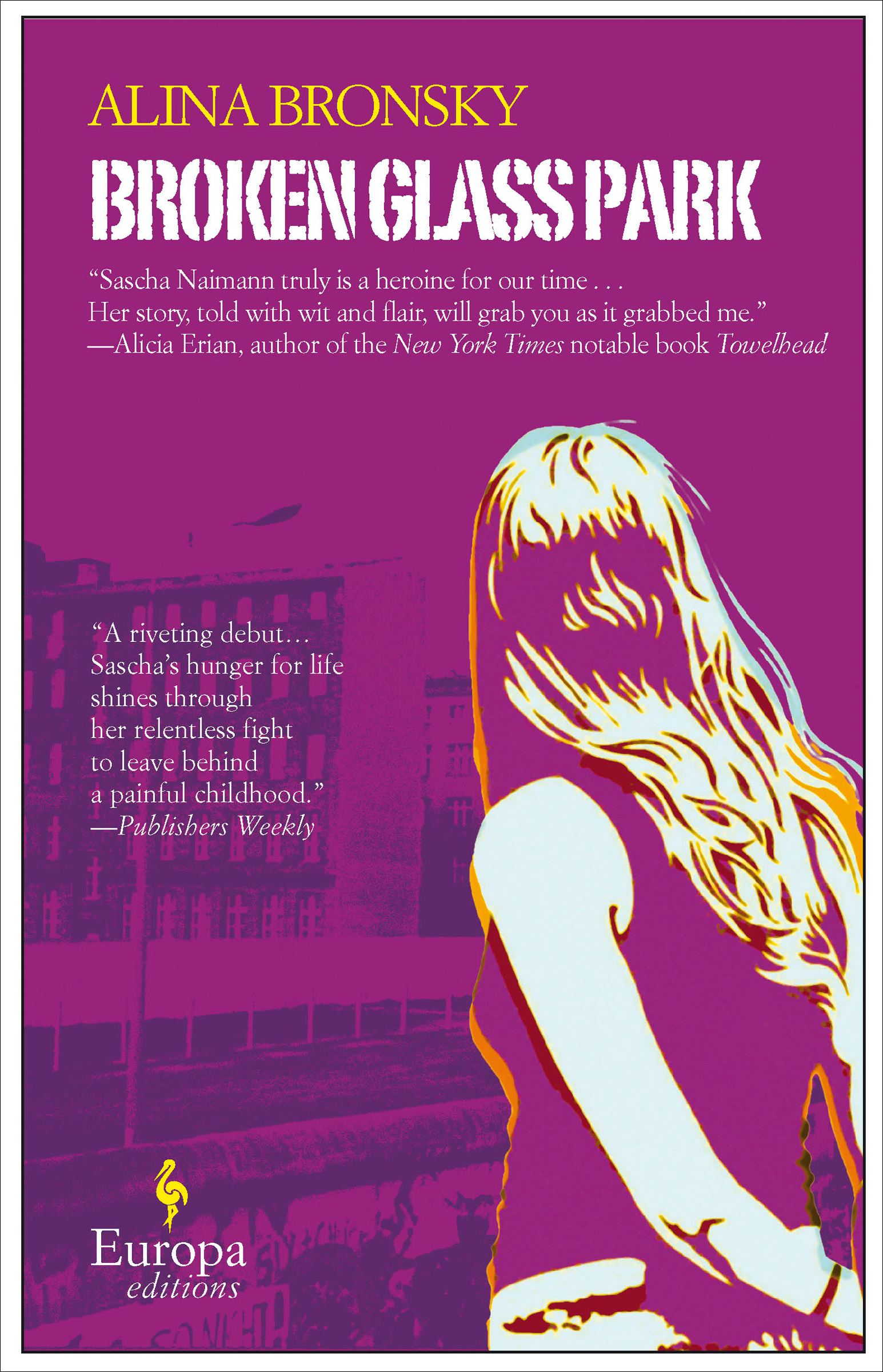 This image is the cover for the book Broken Glass Park