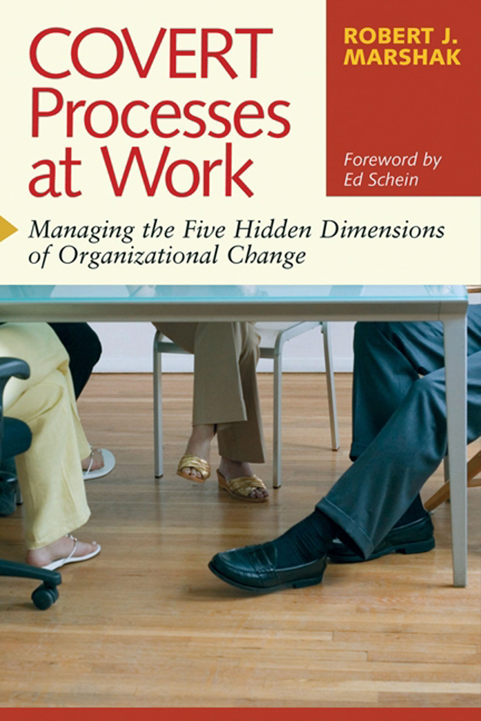 This image is the cover for the book Covert Processes at Work