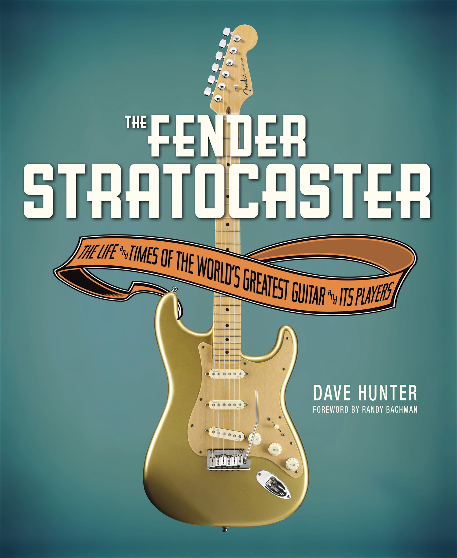 This image is the cover for the book Fender Stratocaster