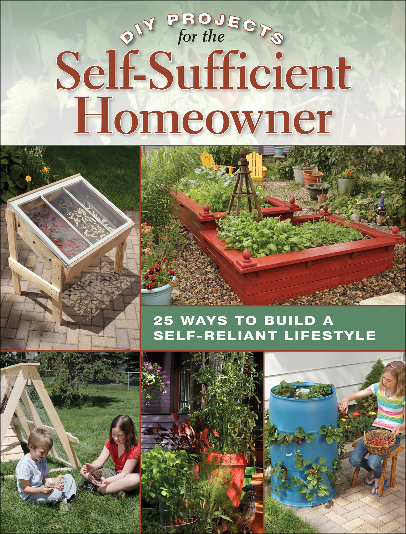 This image is the cover for the book DIY Projects for the Self-Sufficient Homeowner