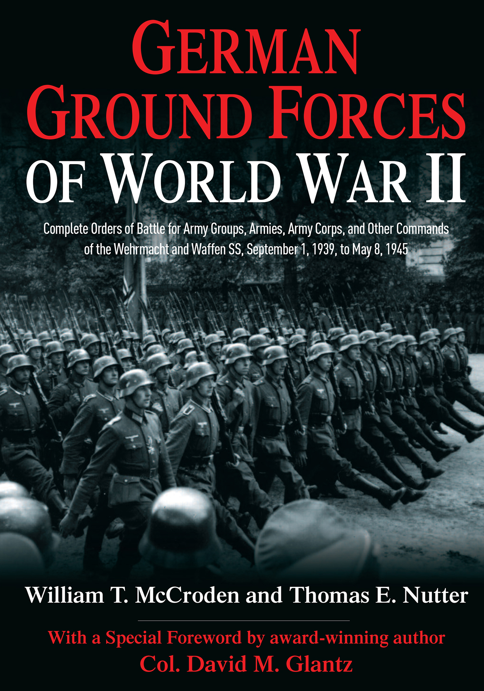 This image is the cover for the book German Ground Forces of World War II