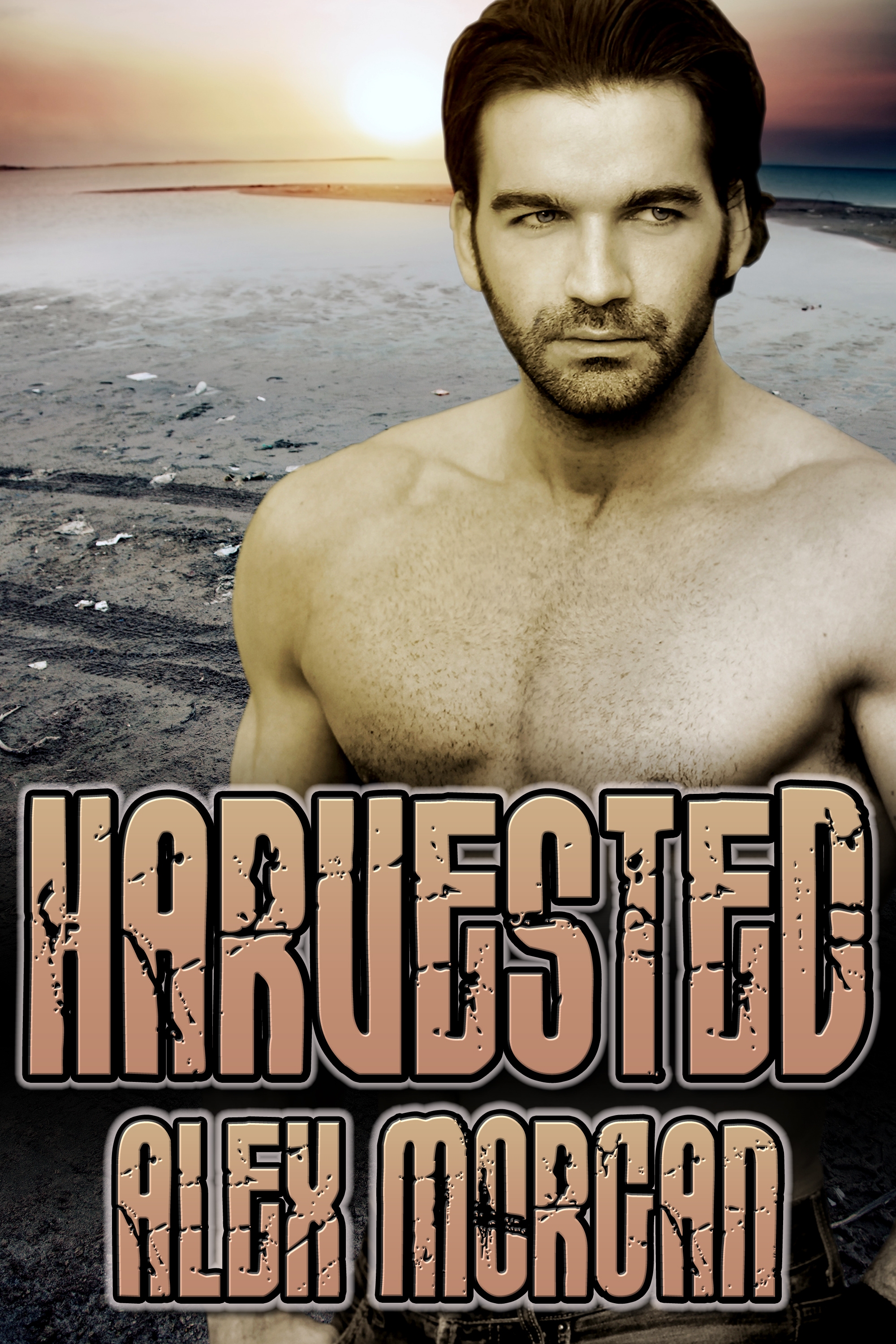 This image is the cover for the book Harvested