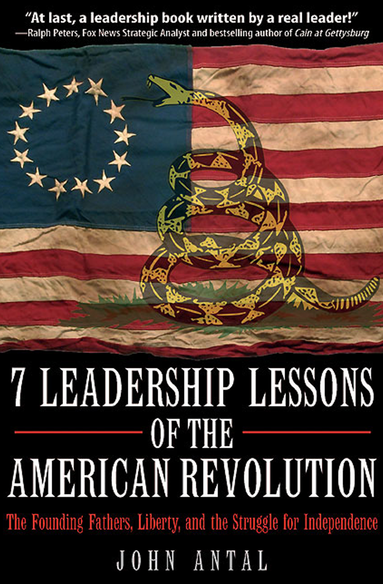 This image is the cover for the book 7 Leadership Lessons of the American Revolution