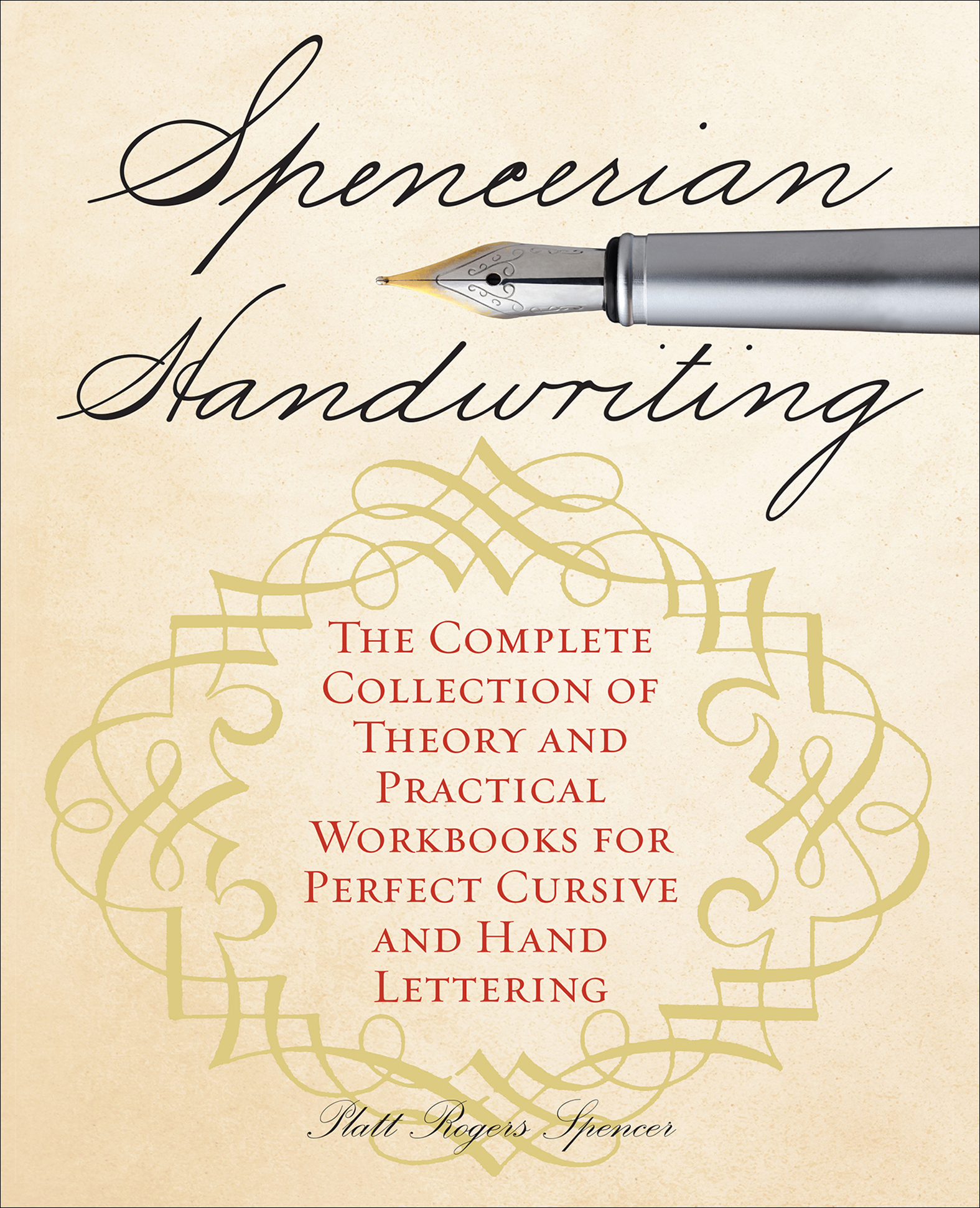 This image is the cover for the book Spencerian Handwriting