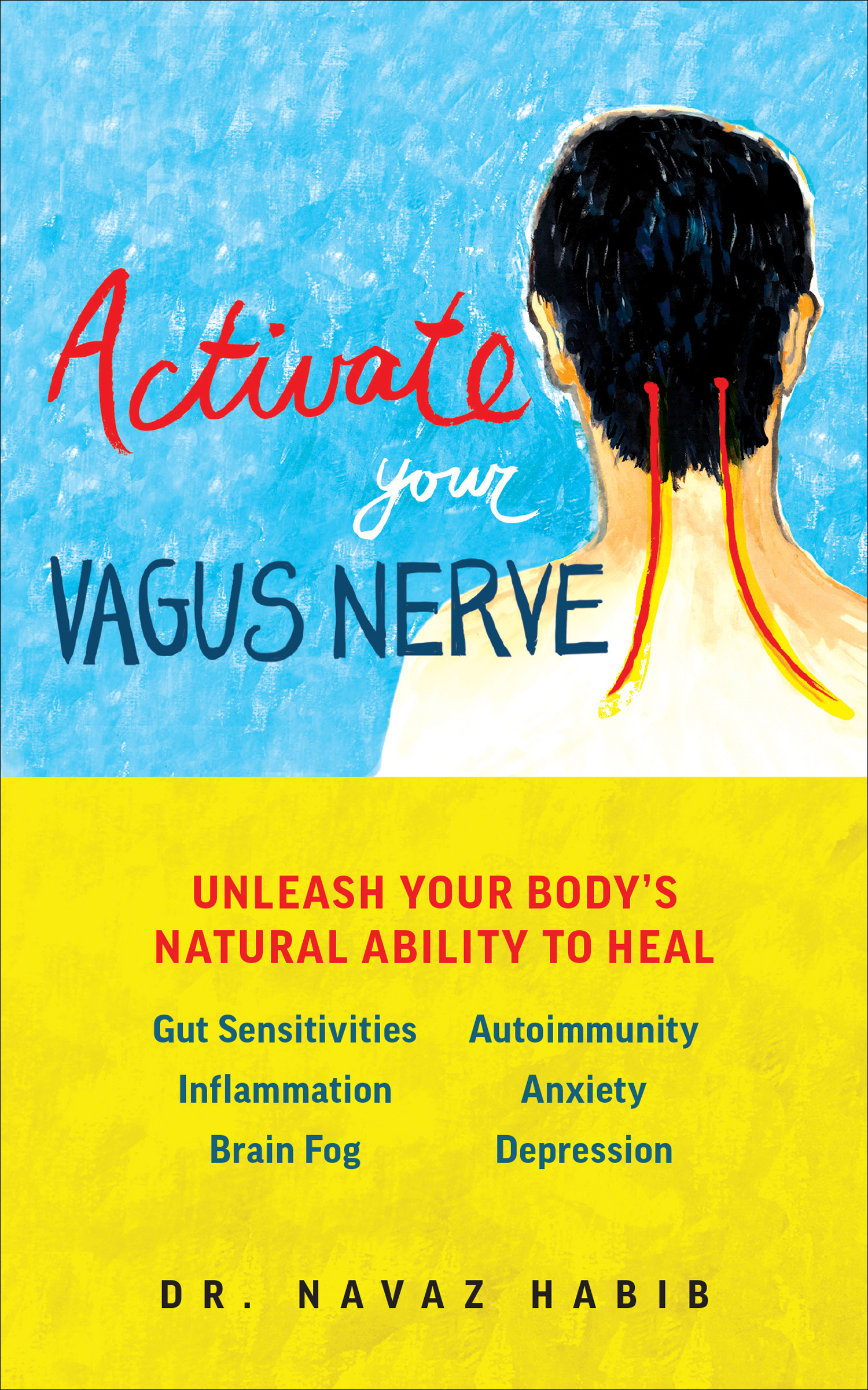This image is the cover for the book Activate Your Vagus Nerve