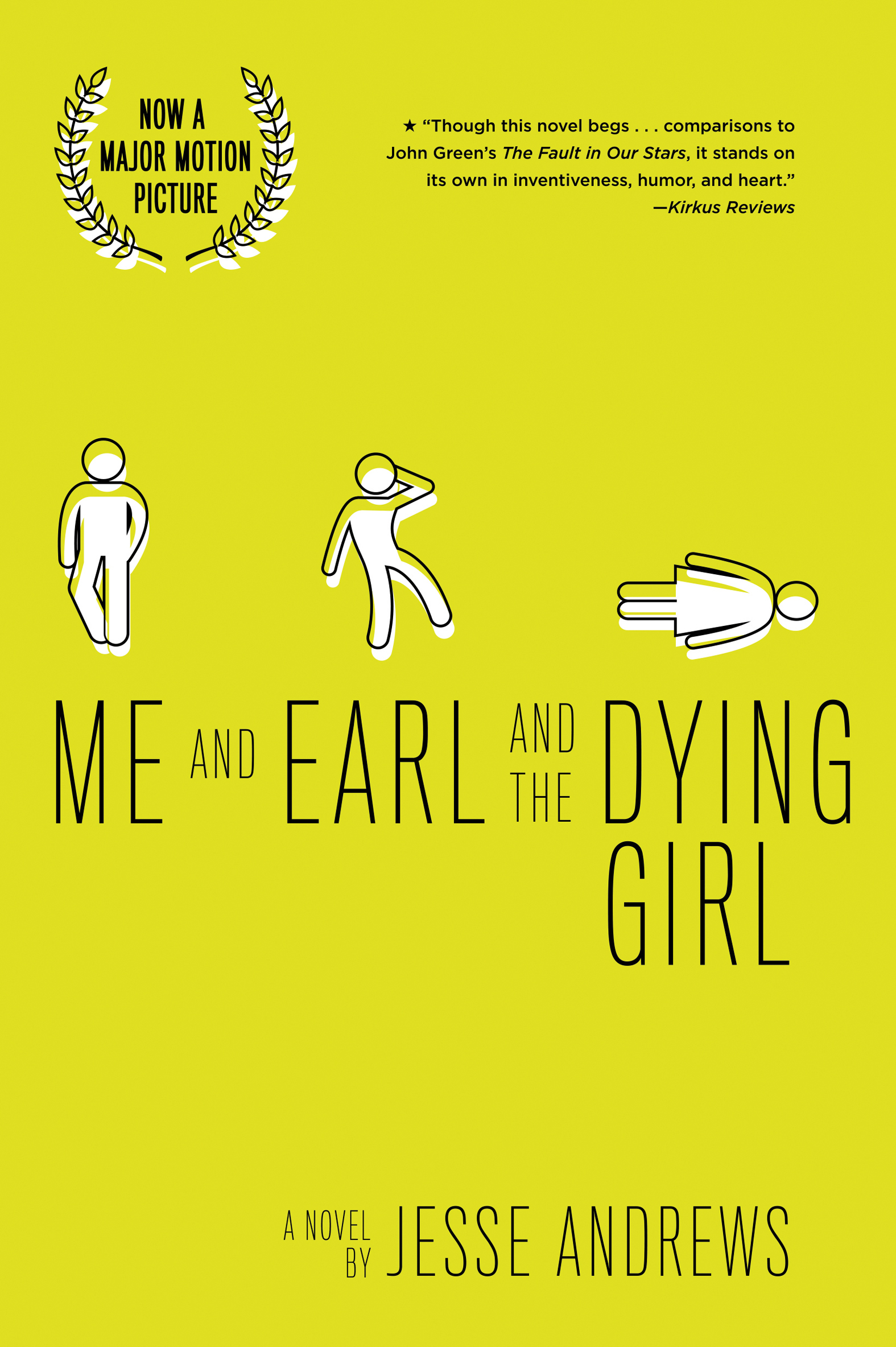 This image is the cover for the book Me and Earl and the Dying Girl