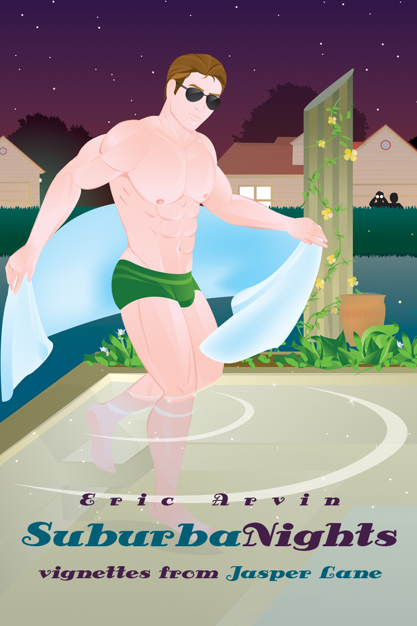 This image is the cover for the book SuburbaNights, SubSurdity Series