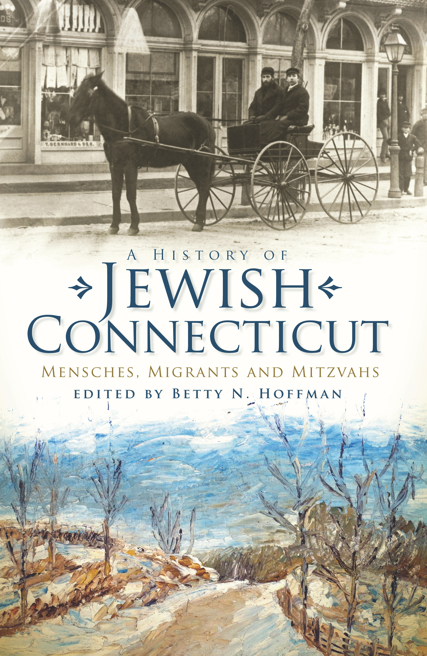 This image is the cover for the book History of Jewish Connecticut, American Heritage
