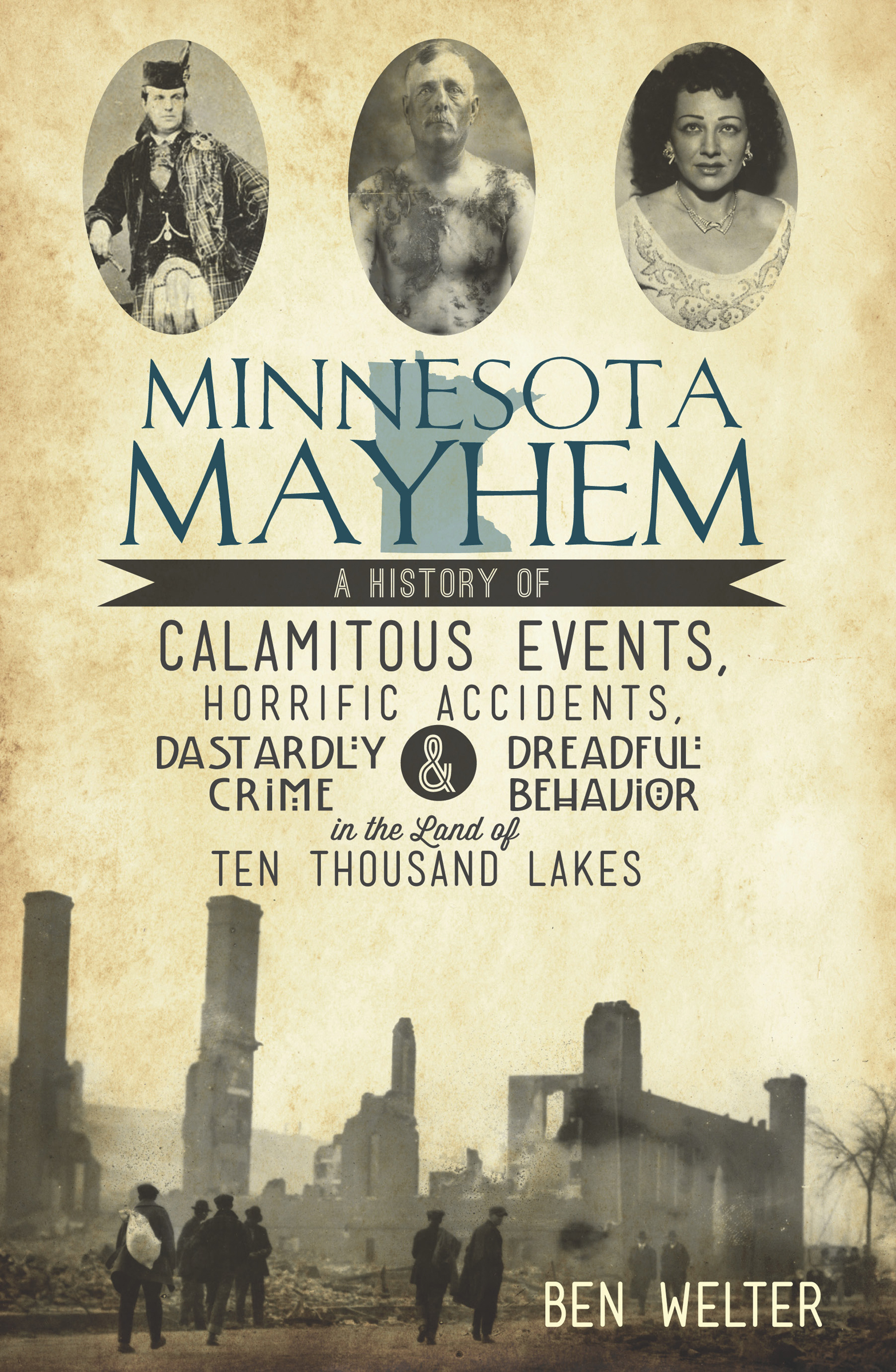 This image is the cover for the book Minnesota Mayhem