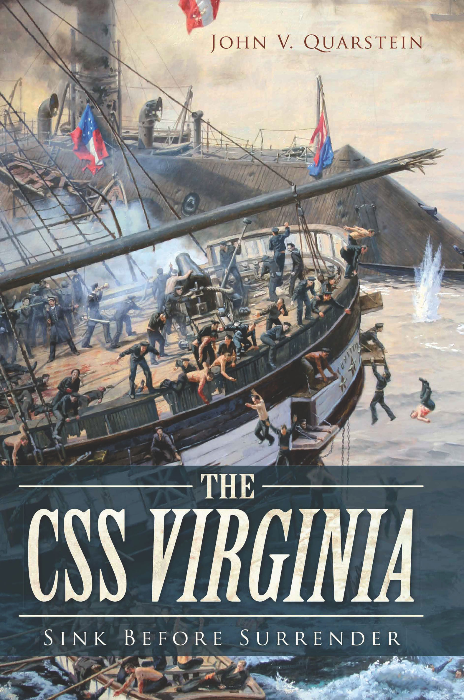 This image is the cover for the book CSS Virginia