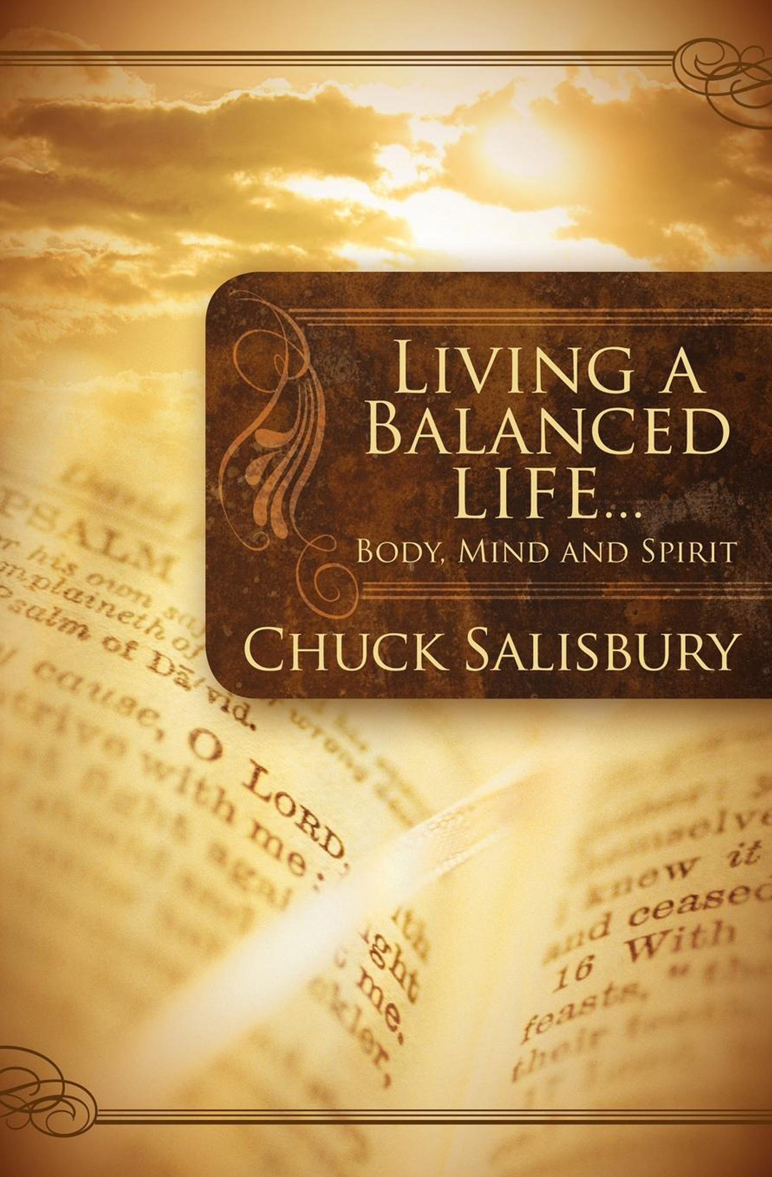 This image is the cover for the book Living a Balanced Life . . .