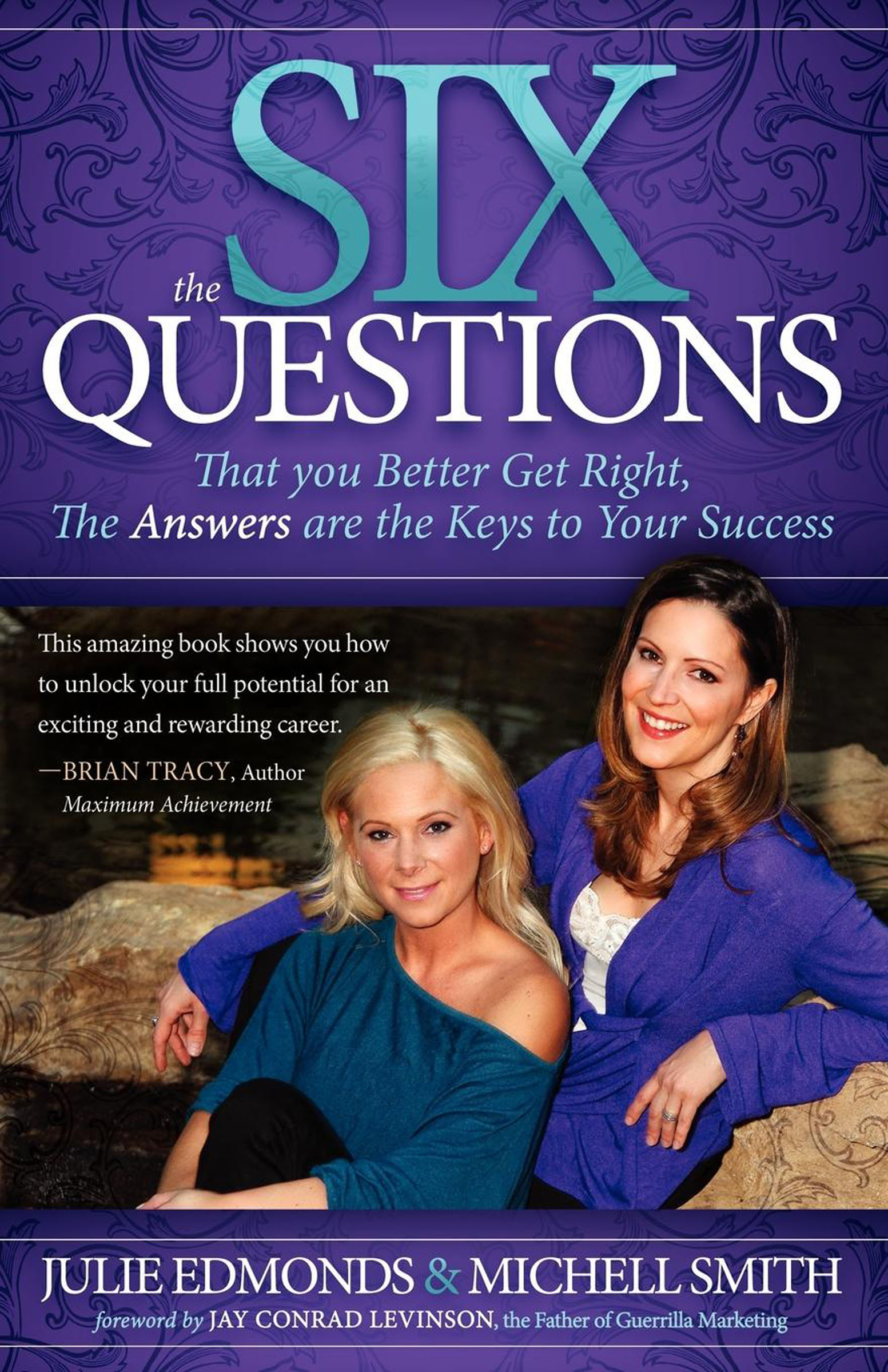 This image is the cover for the book Six Questions