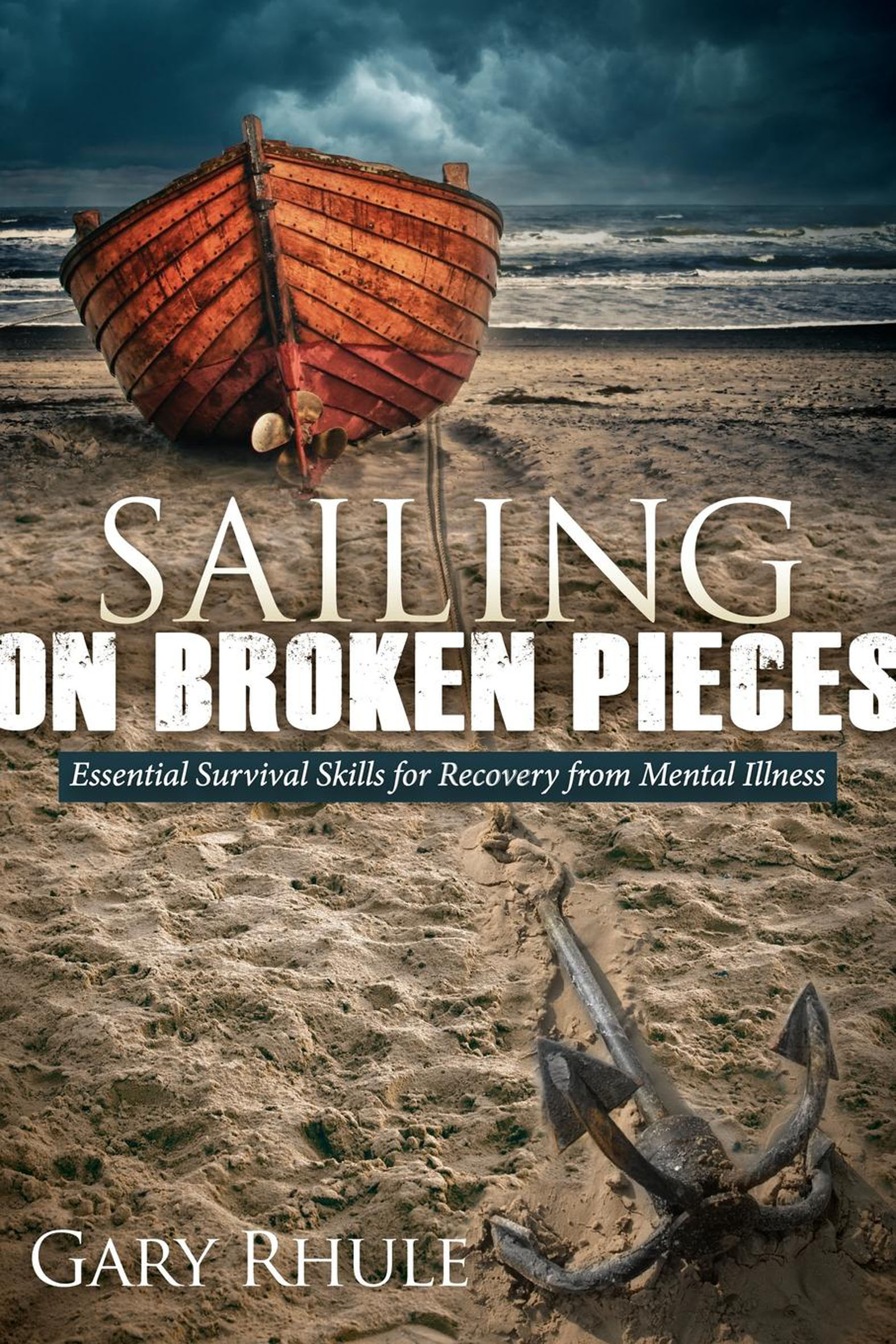 This image is the cover for the book Sailing on Broken Pieces