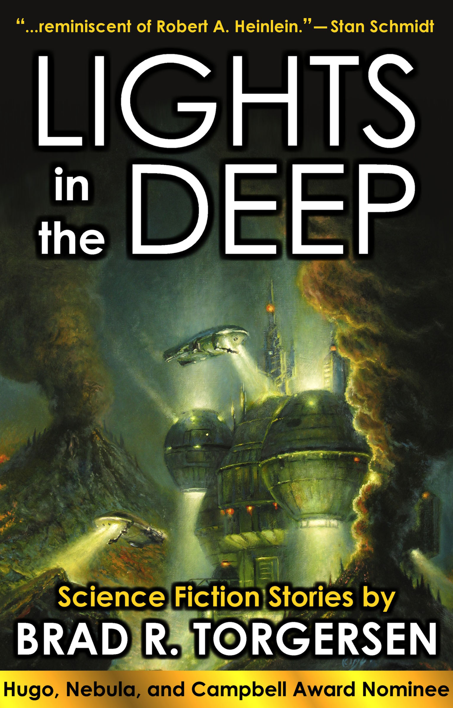 This image is the cover for the book Lights in the Deep